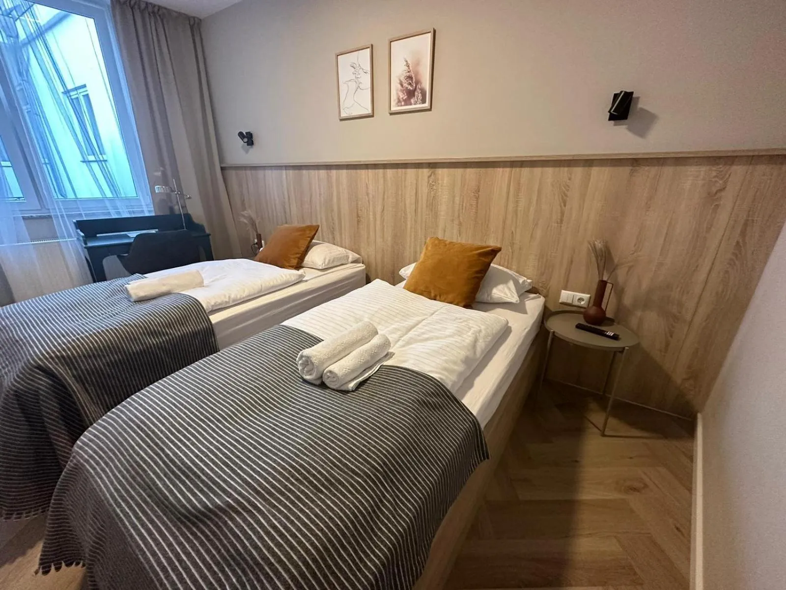 Bed in Aparthotel Lenau