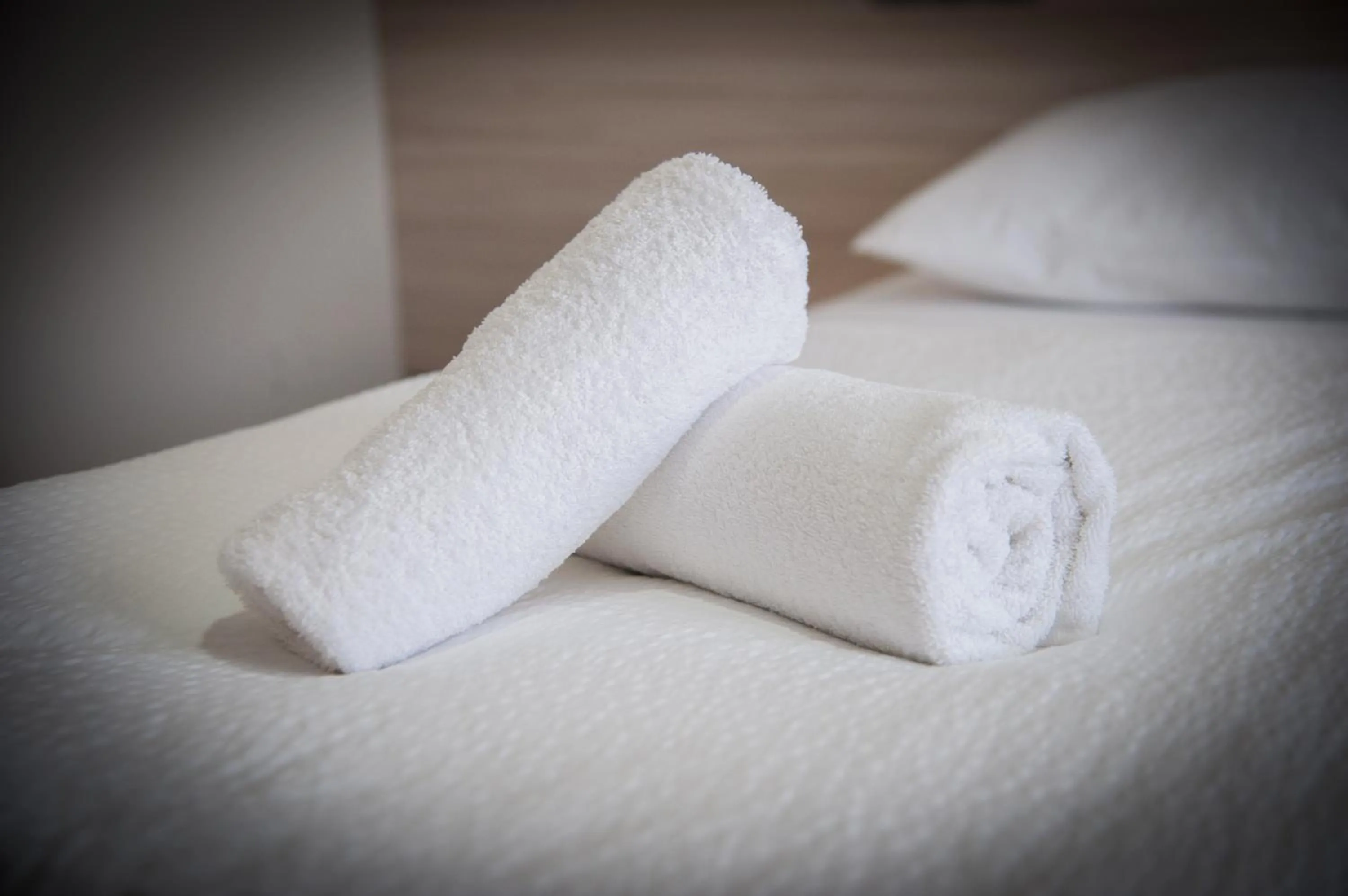 Bed in Hotel Glorija