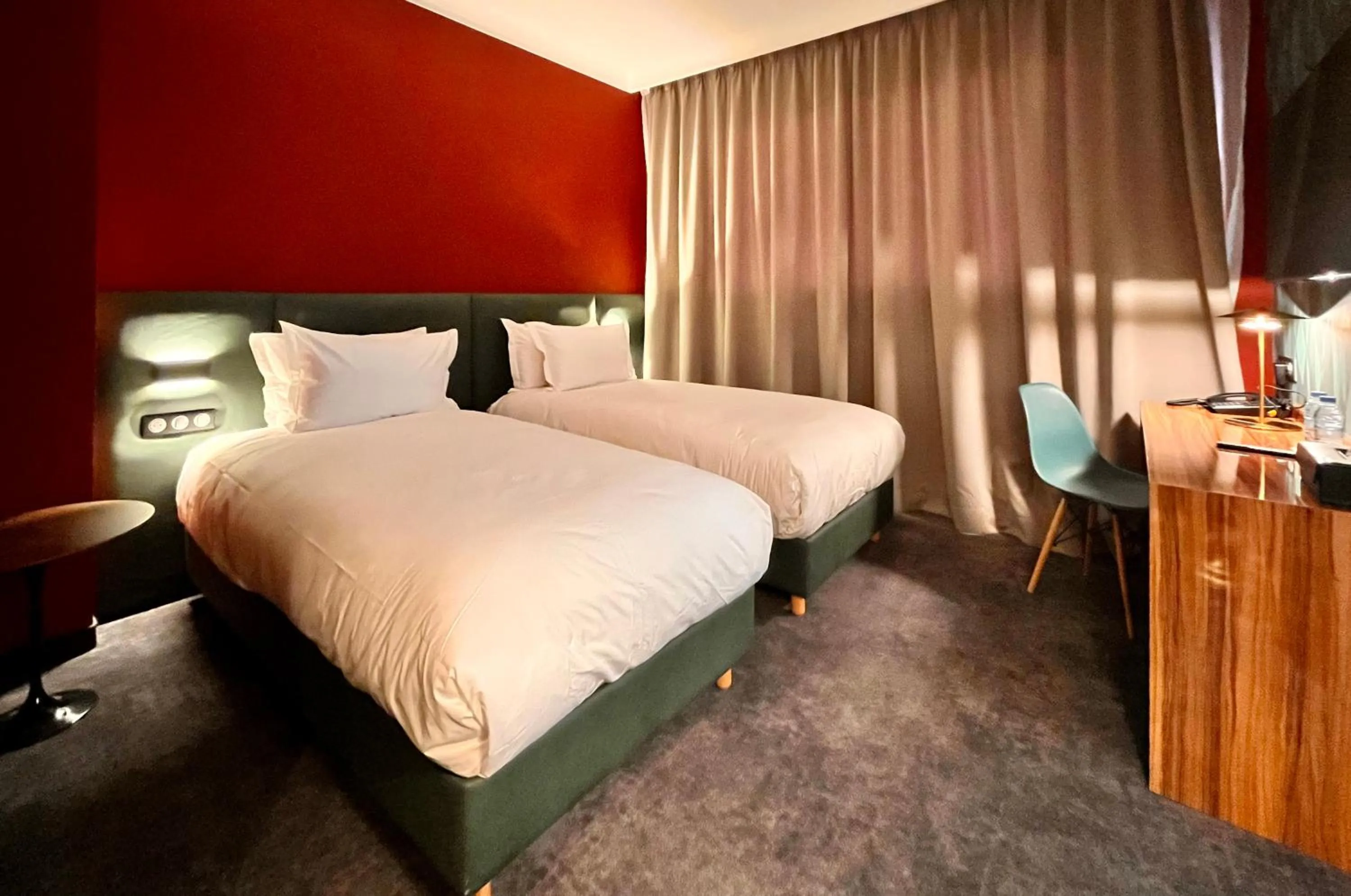 Bed in Boutique Hotel Gauthier Restaurant Terrasse