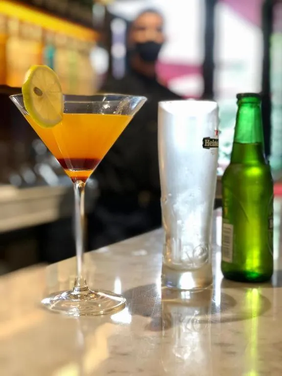 Alcoholic drinks in Boutique Hotel Gauthier Restaurant Terrasse