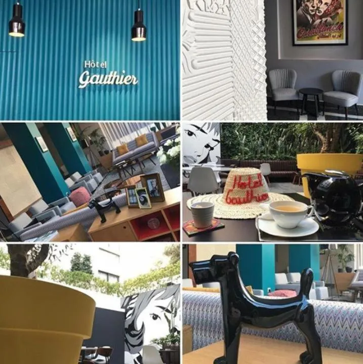 Boutique Hotel Gauthier Restaurant Terrasse