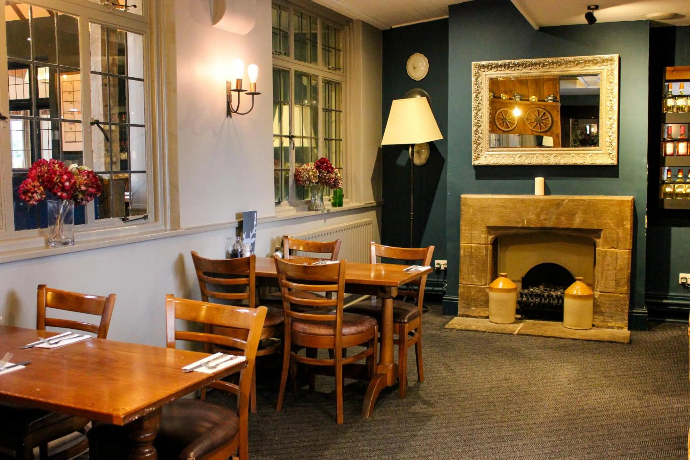 Dining area in The White Hart