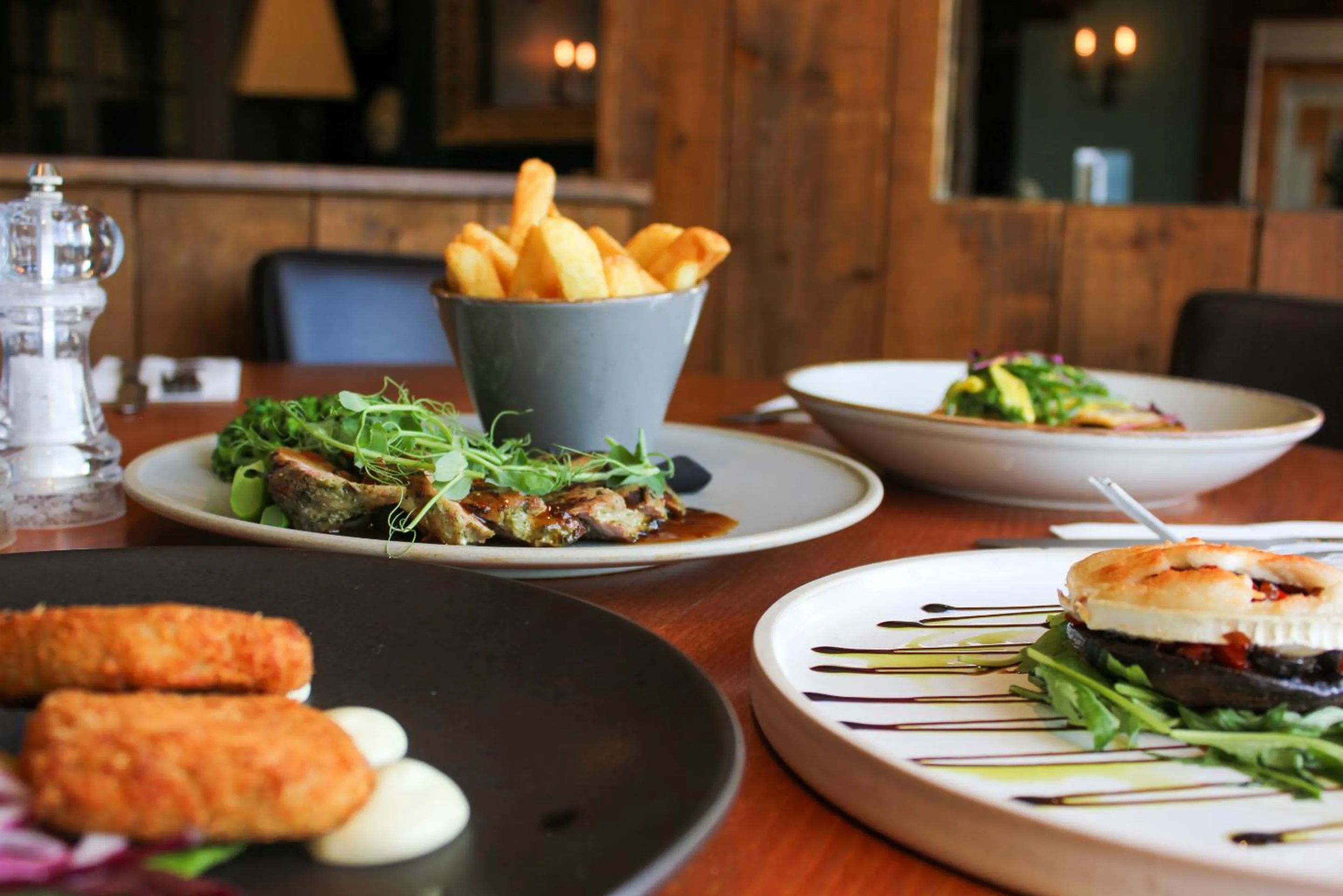 Food and drinks in The White Hart