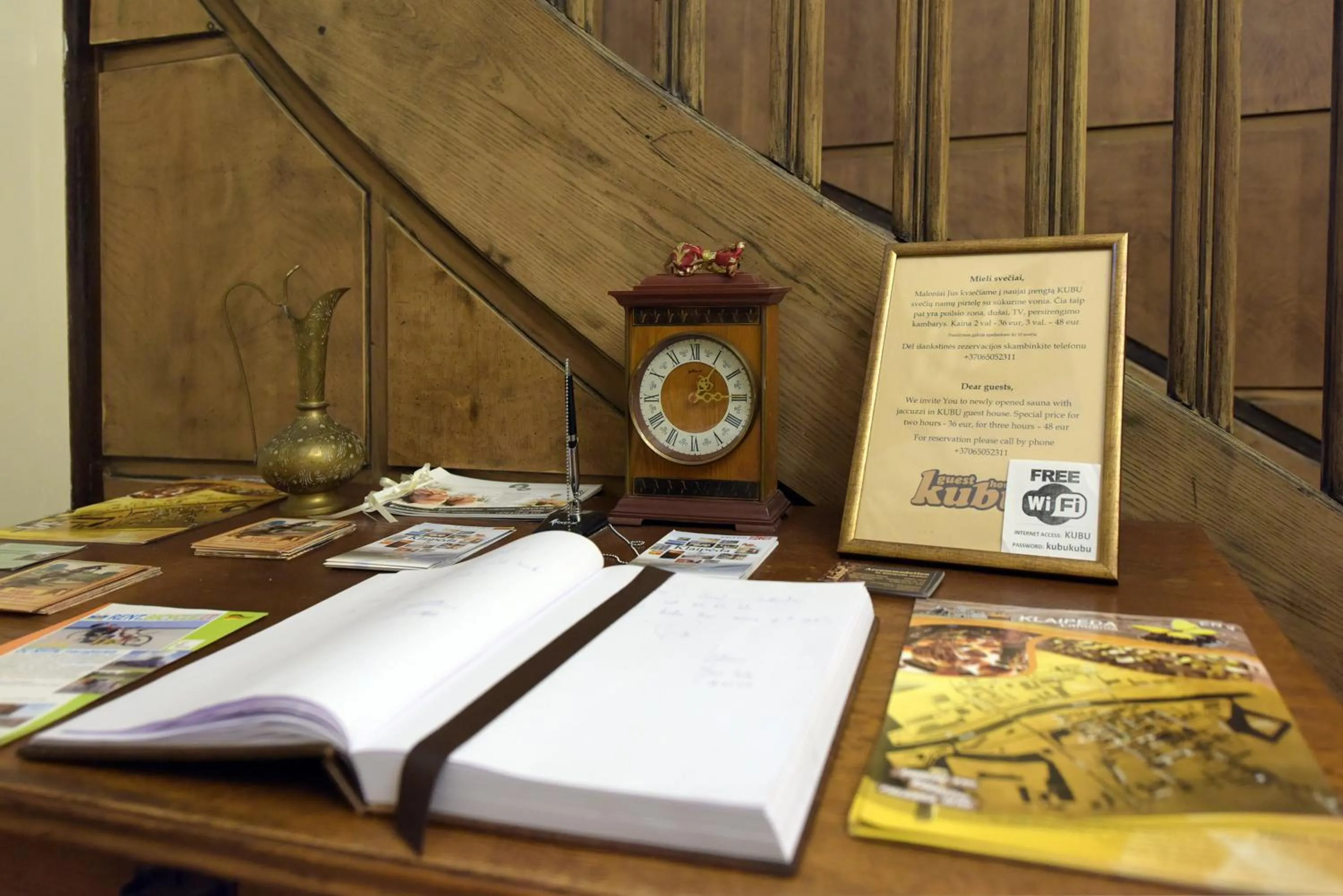 Lobby or reception in KUBU namai