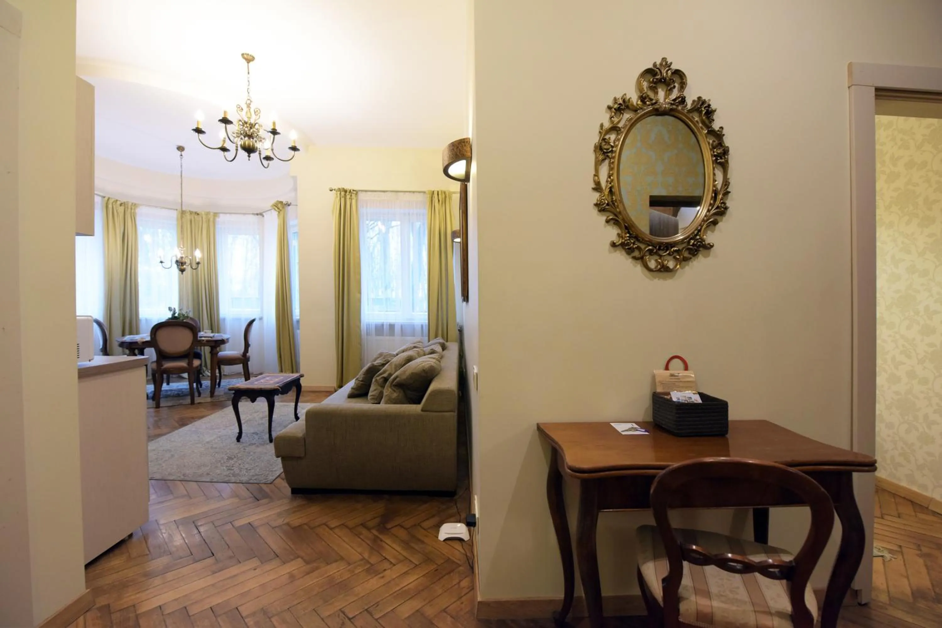 Living room in KUBU namai