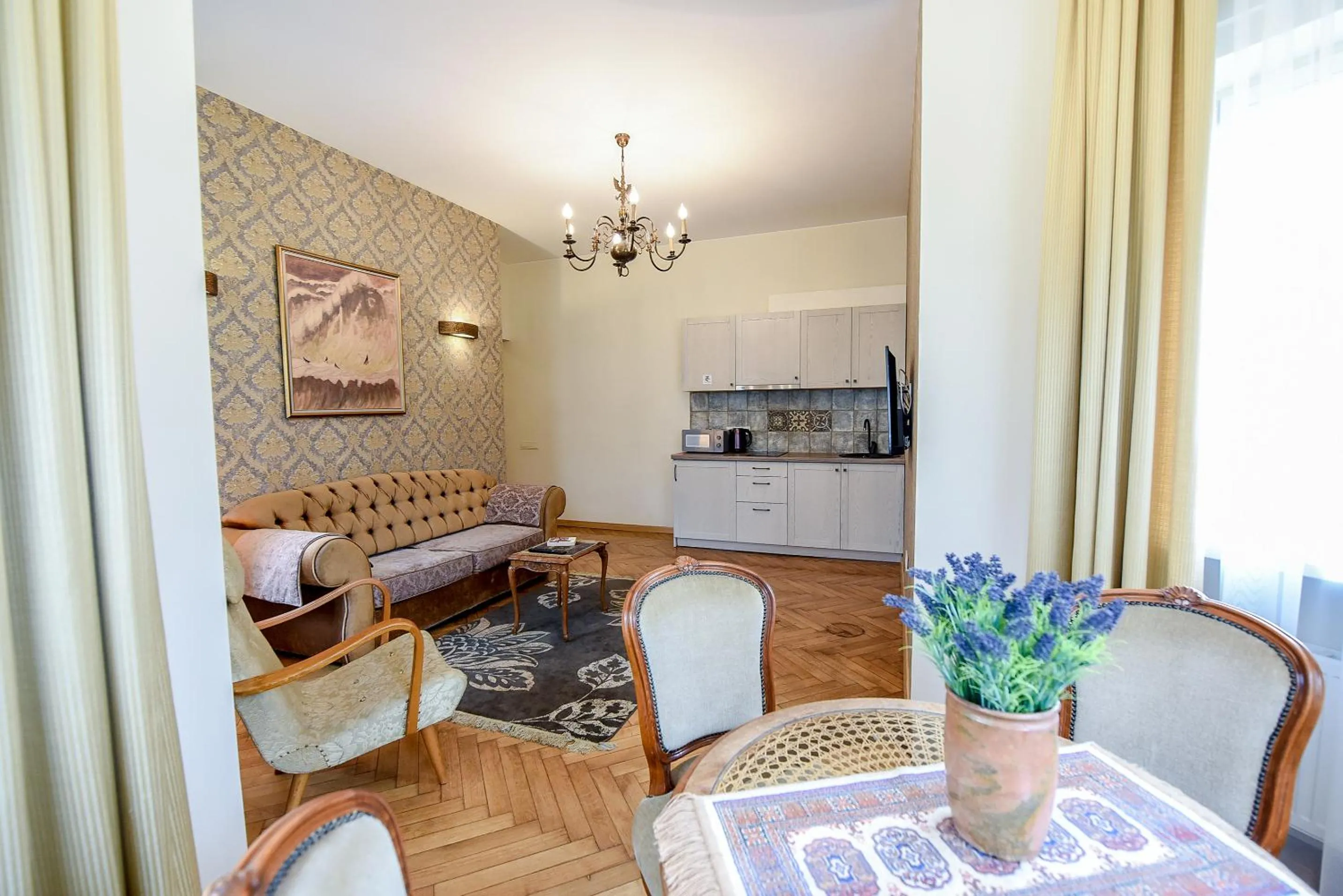Photo of the whole room in KUBU namai