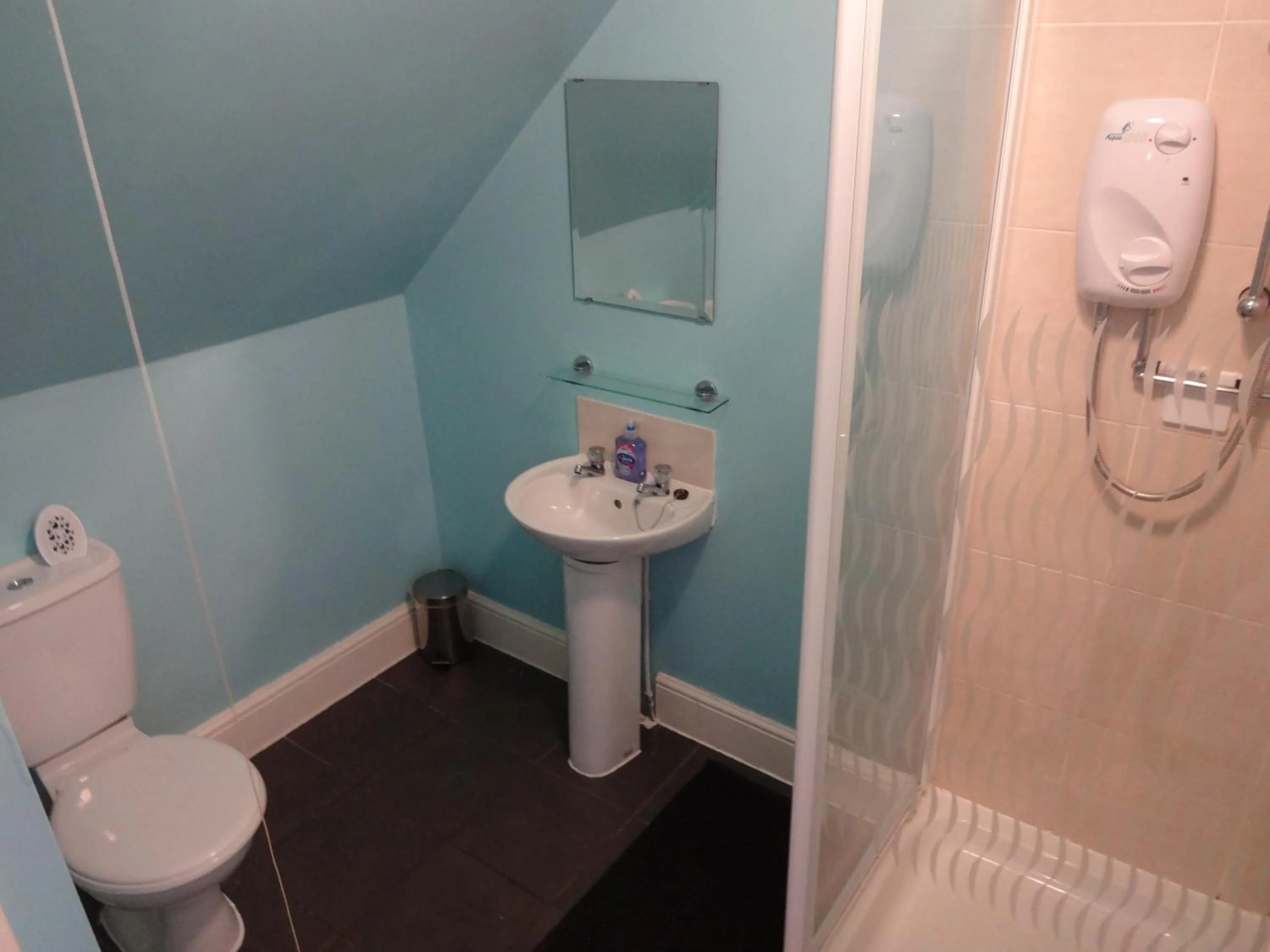 Shower in Travellers Rest Motel