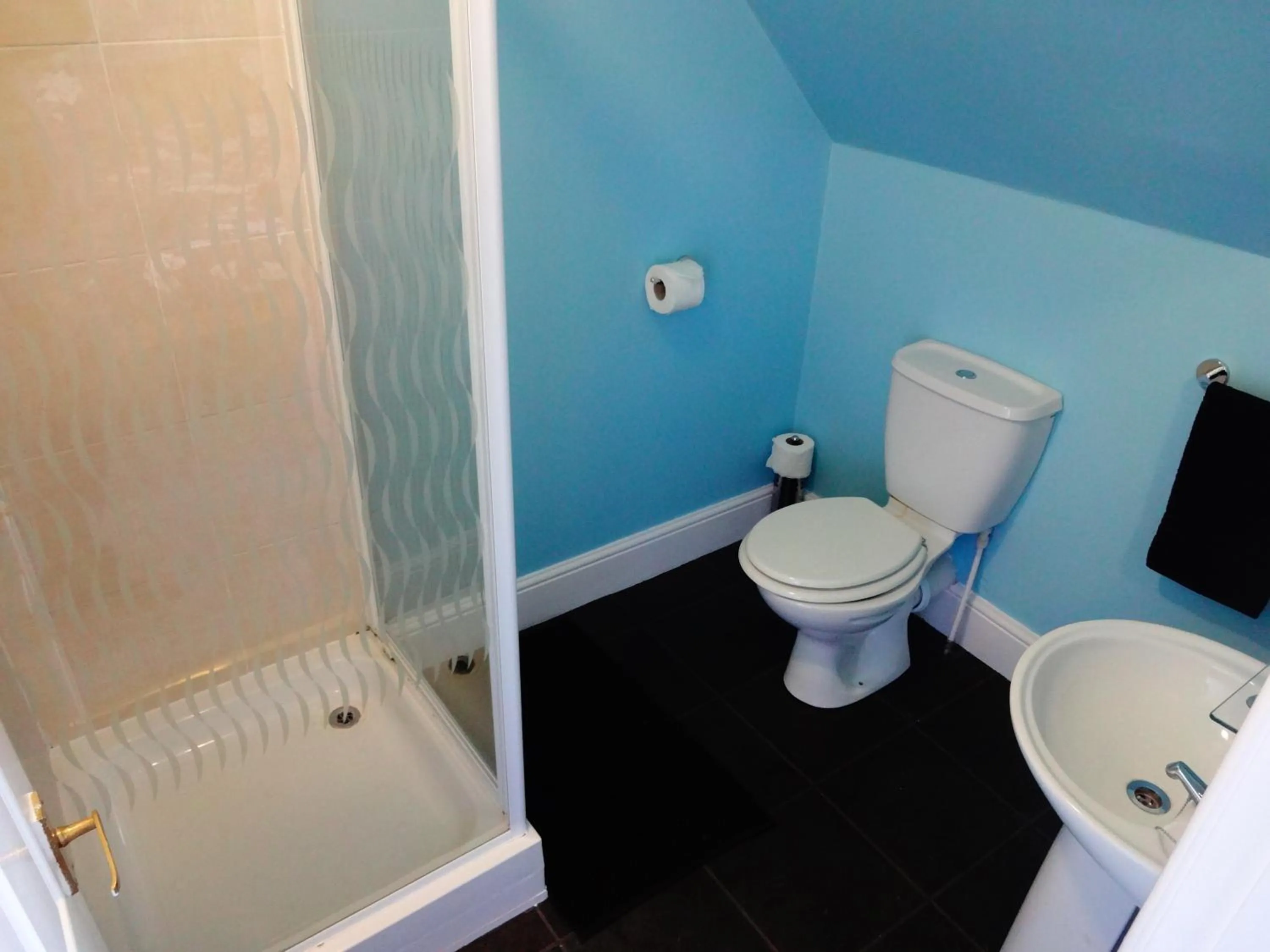 Bathroom in Travellers Rest Motel