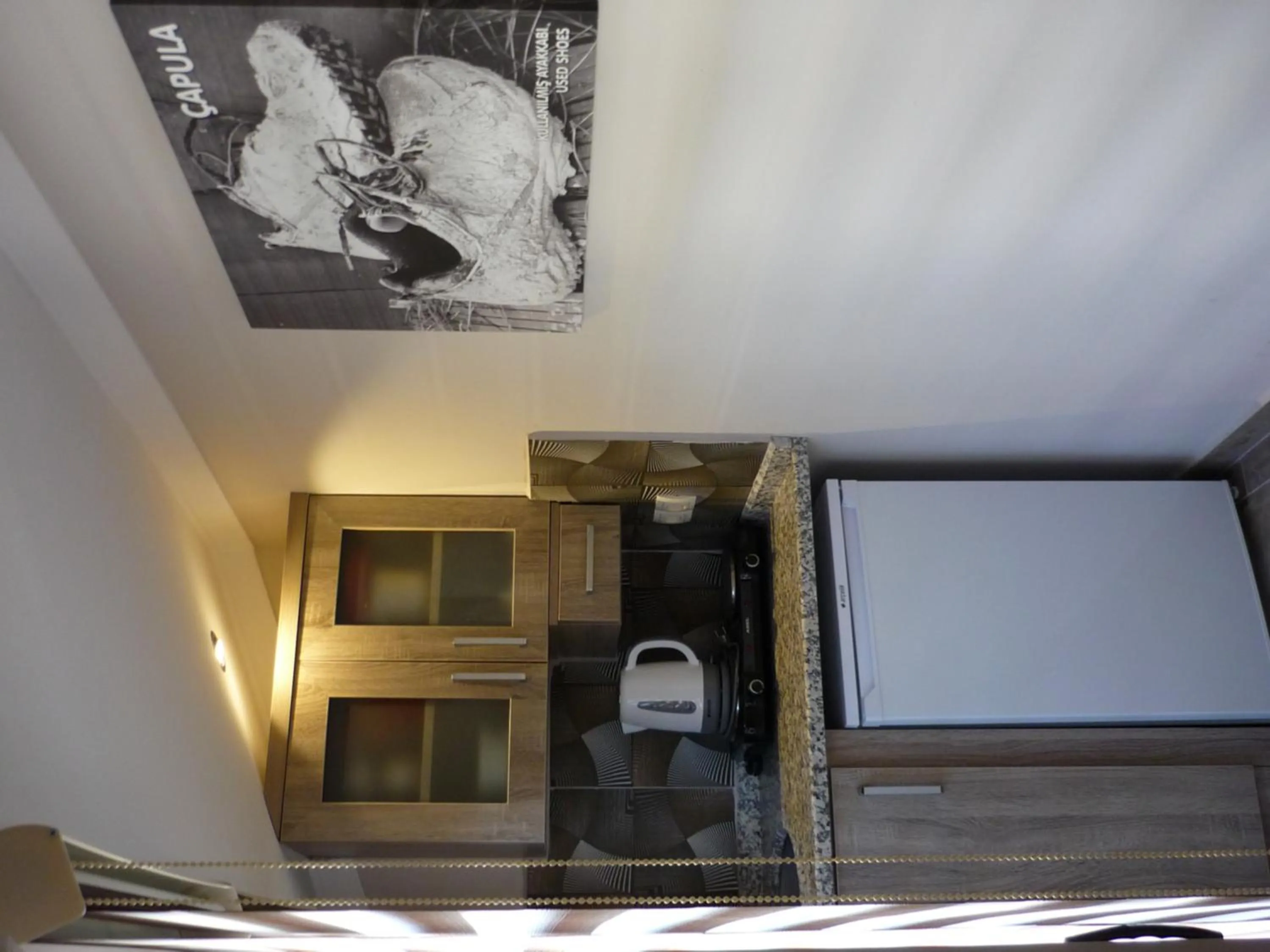 Kitchen or kitchenette in Street61 Apart Hotel