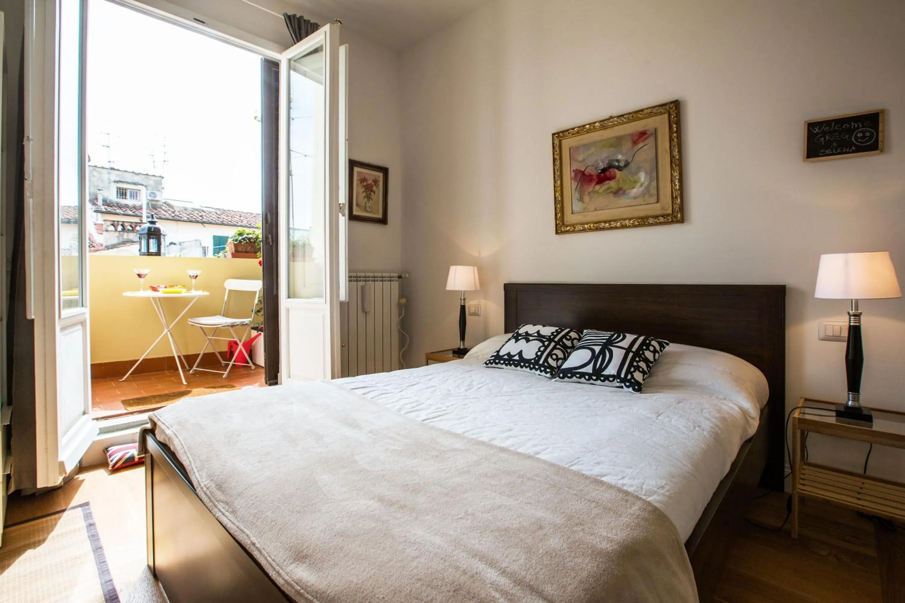 Balcony/Terrace, Bed in San Marco Suite Center