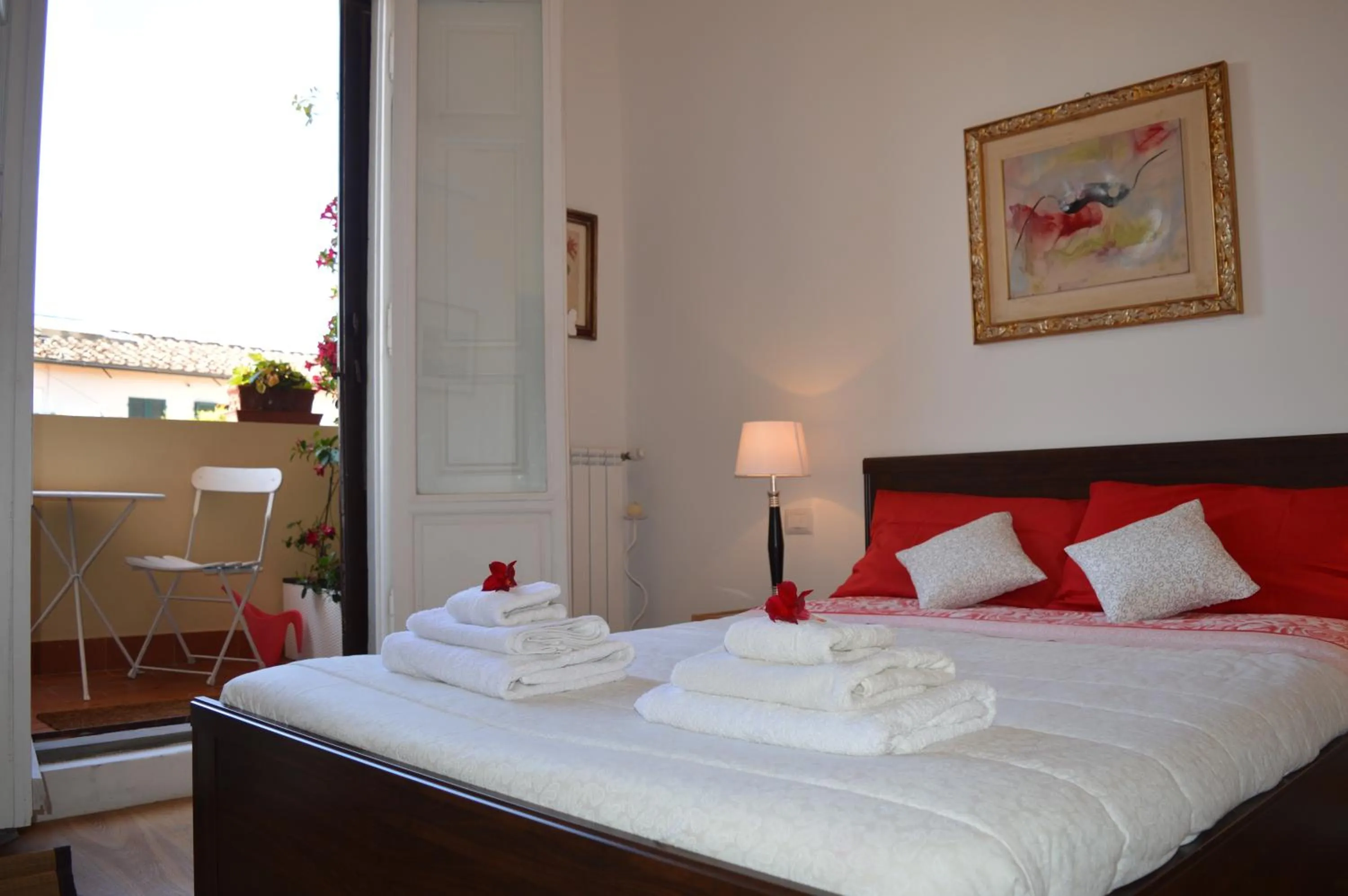 Balcony/Terrace, Bed in San Marco Suite Center