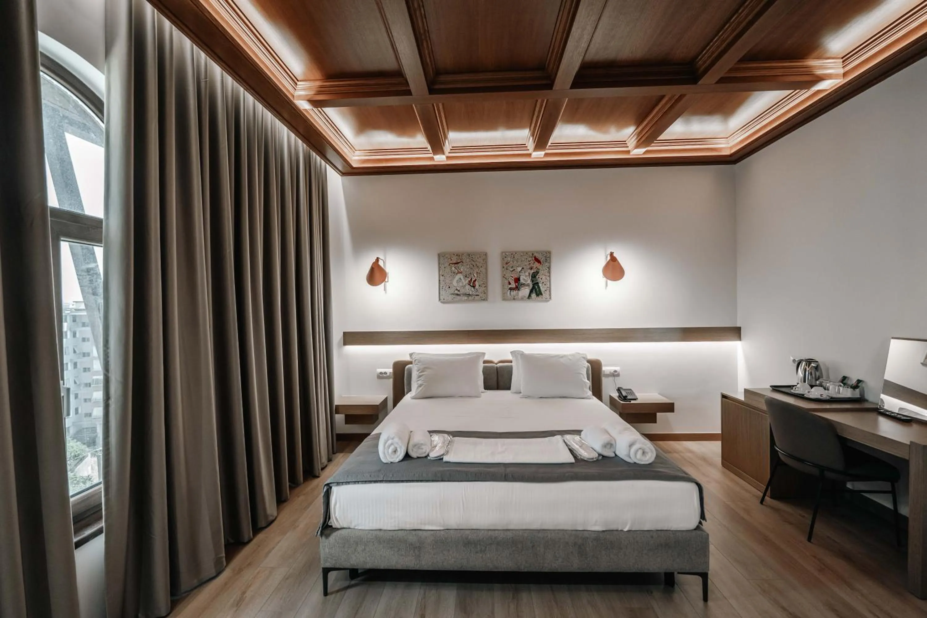 Bedroom, Bed in Sharm Hotel Luxury