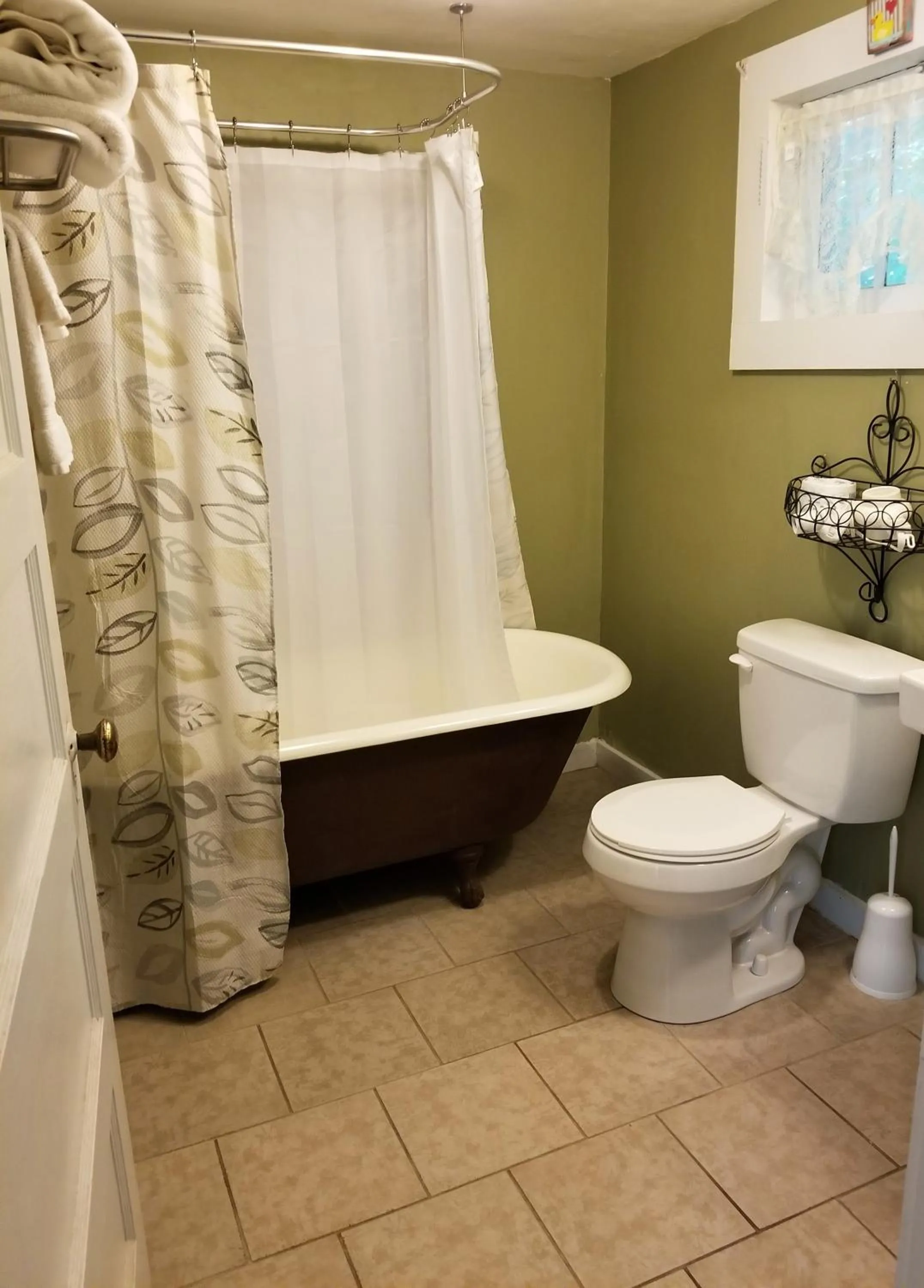 Toilet in The Cabins at Healing Springs