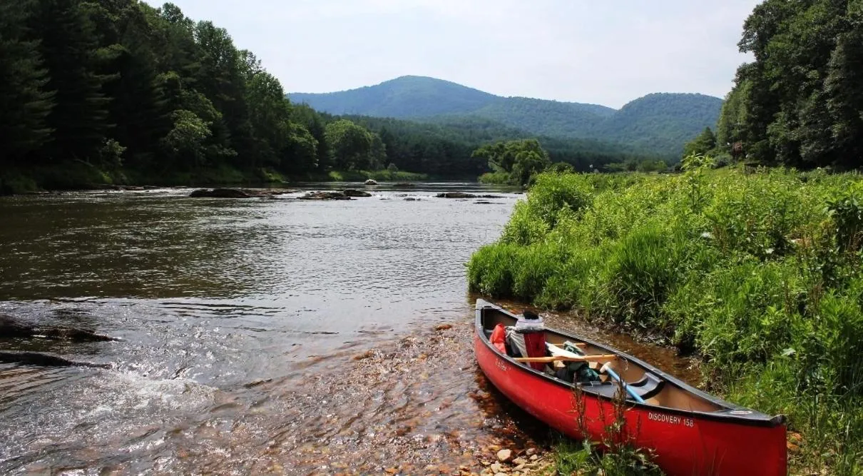 Canoeing in The Cabins at Healing Springs