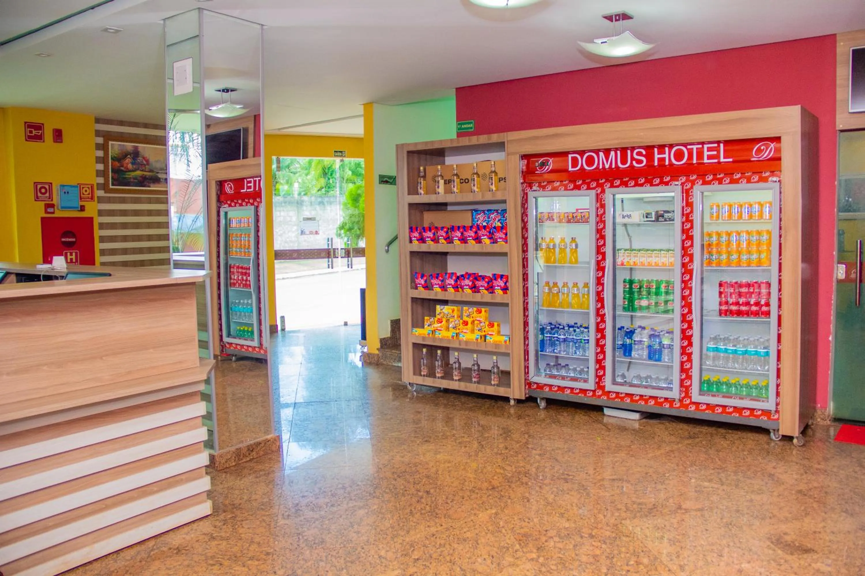 Lobby or reception in Domus Hotel Torre - Canaã dos Carajás