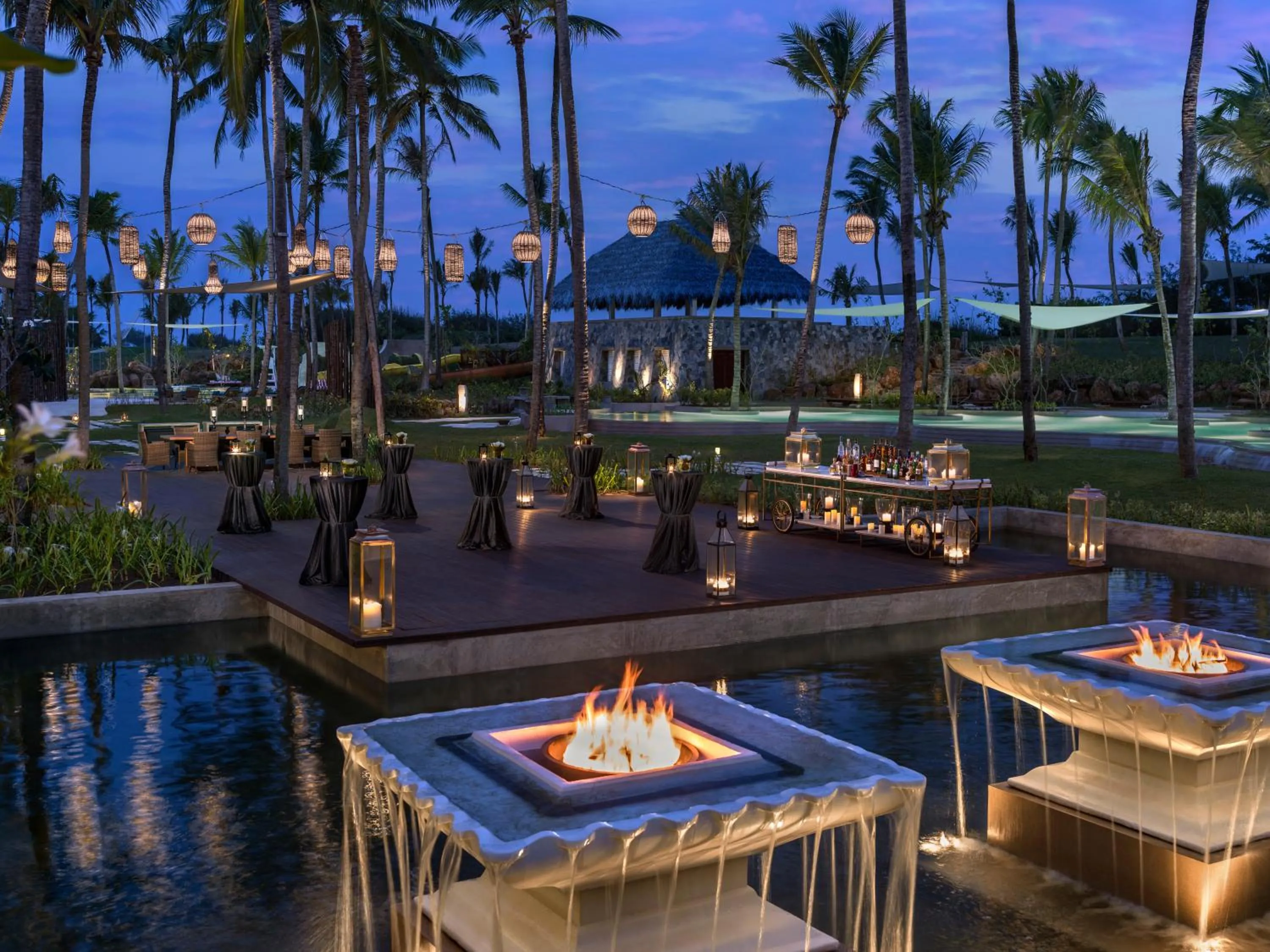 Lounge or bar in Shangri-La Hambantota