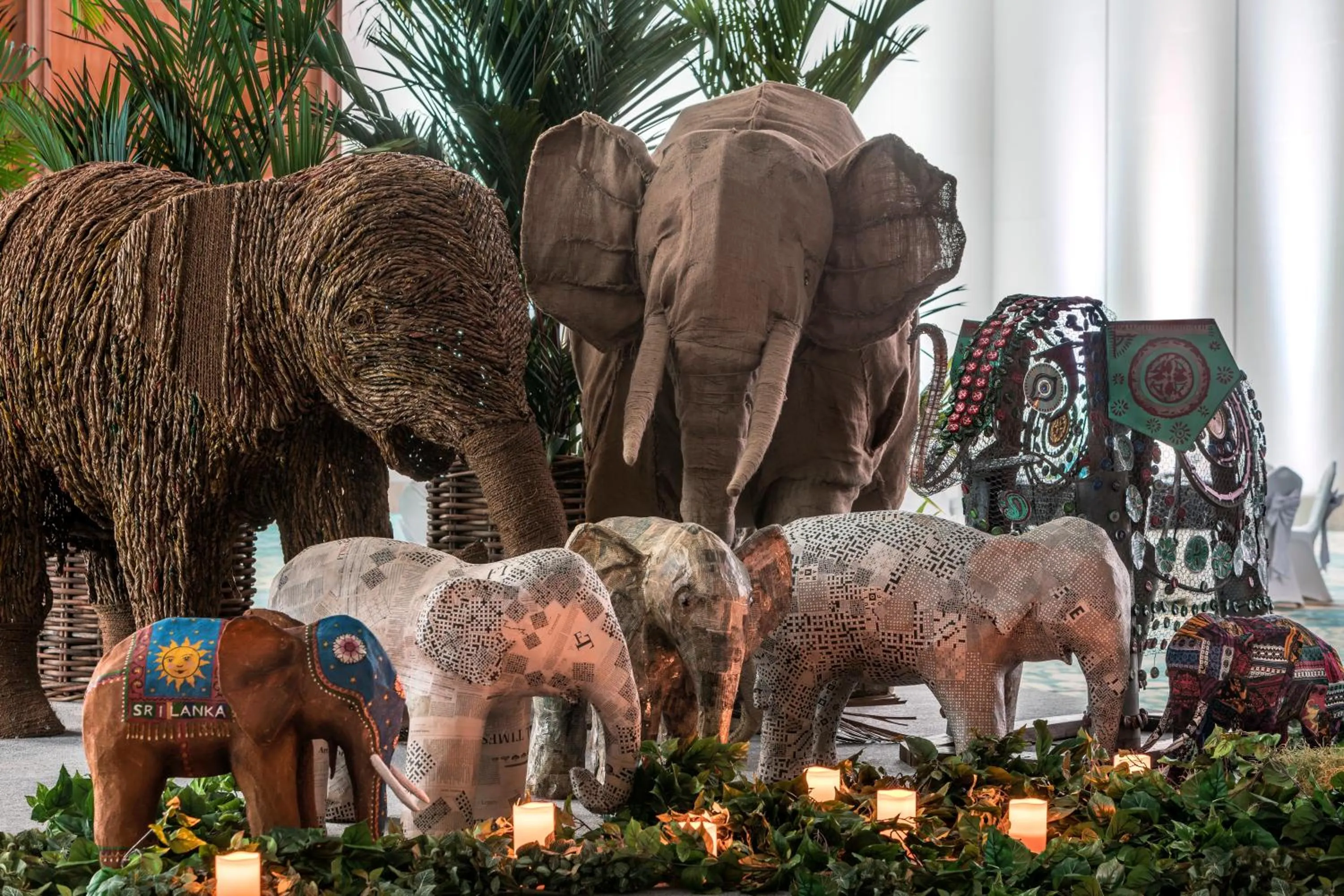 Decorative detail in Shangri-La Hambantota