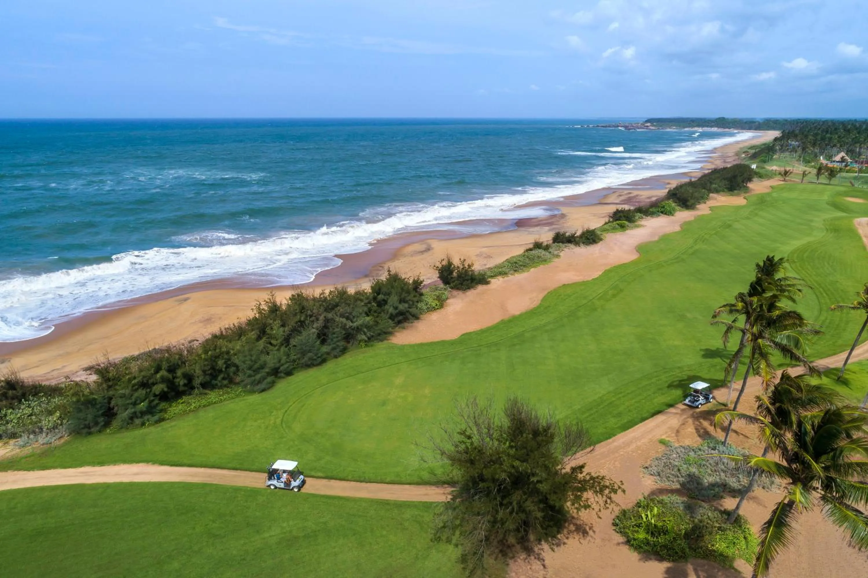 Golfcourse in Shangri-La Hambantota