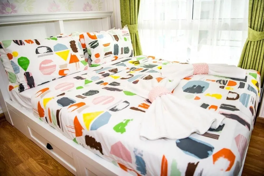 Bed in My Resort Family by Jitkarn