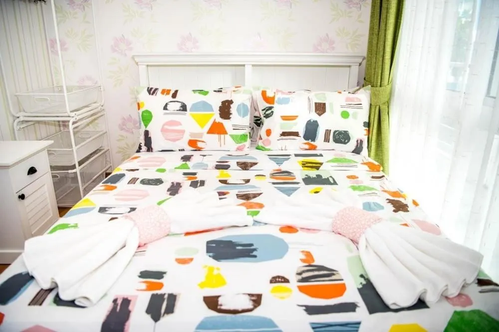 Bed in My Resort Family by Jitkarn