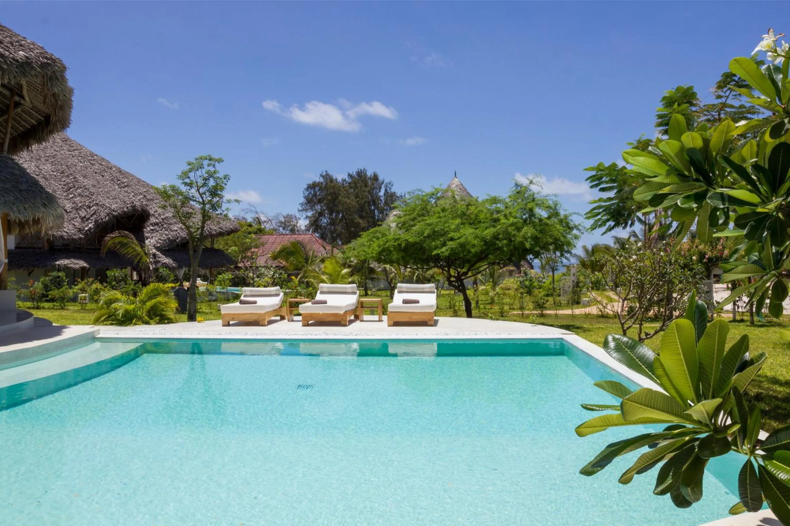 Garden view in The Kasa Malindi