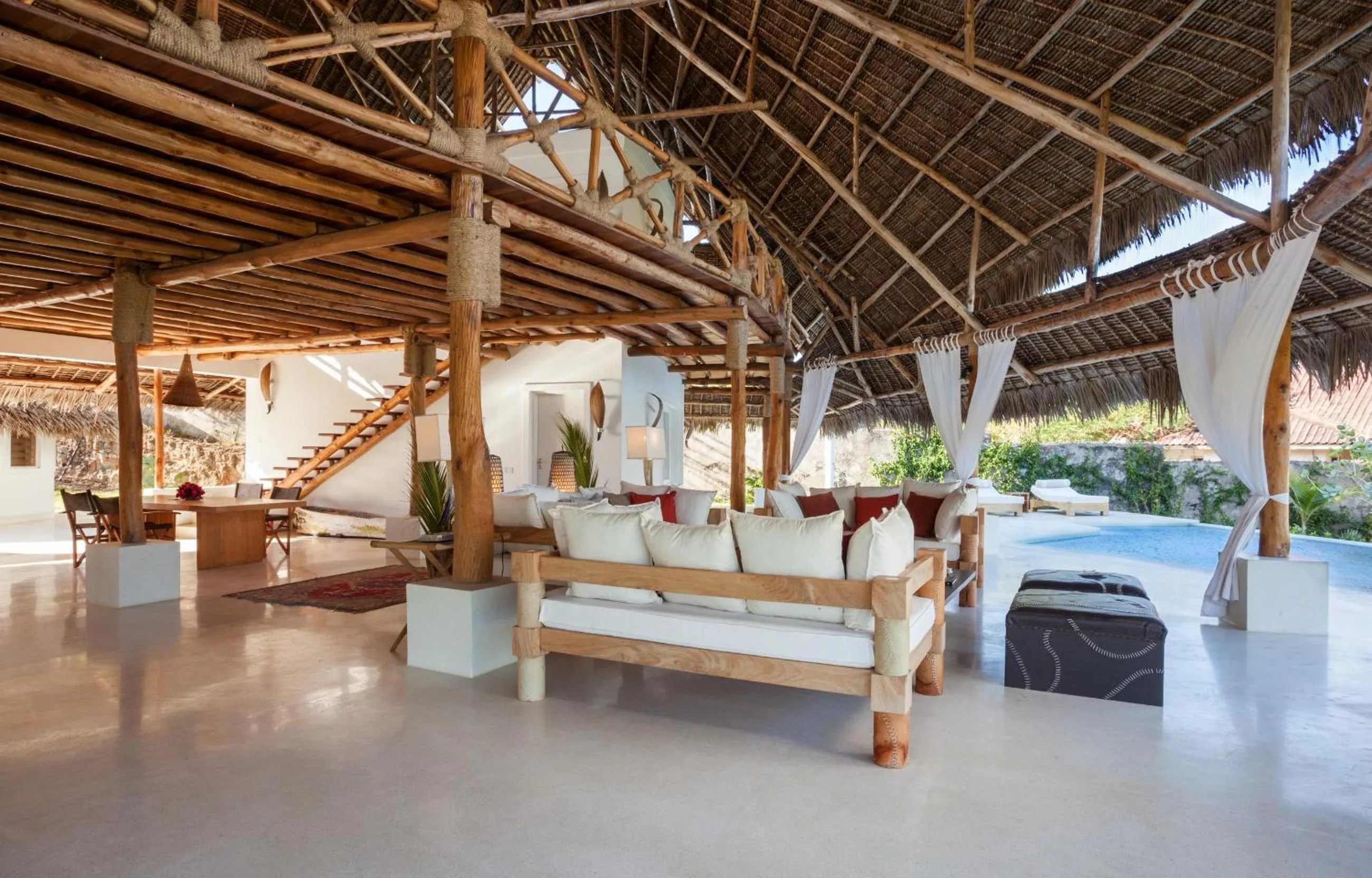 Patio in The Kasa Malindi