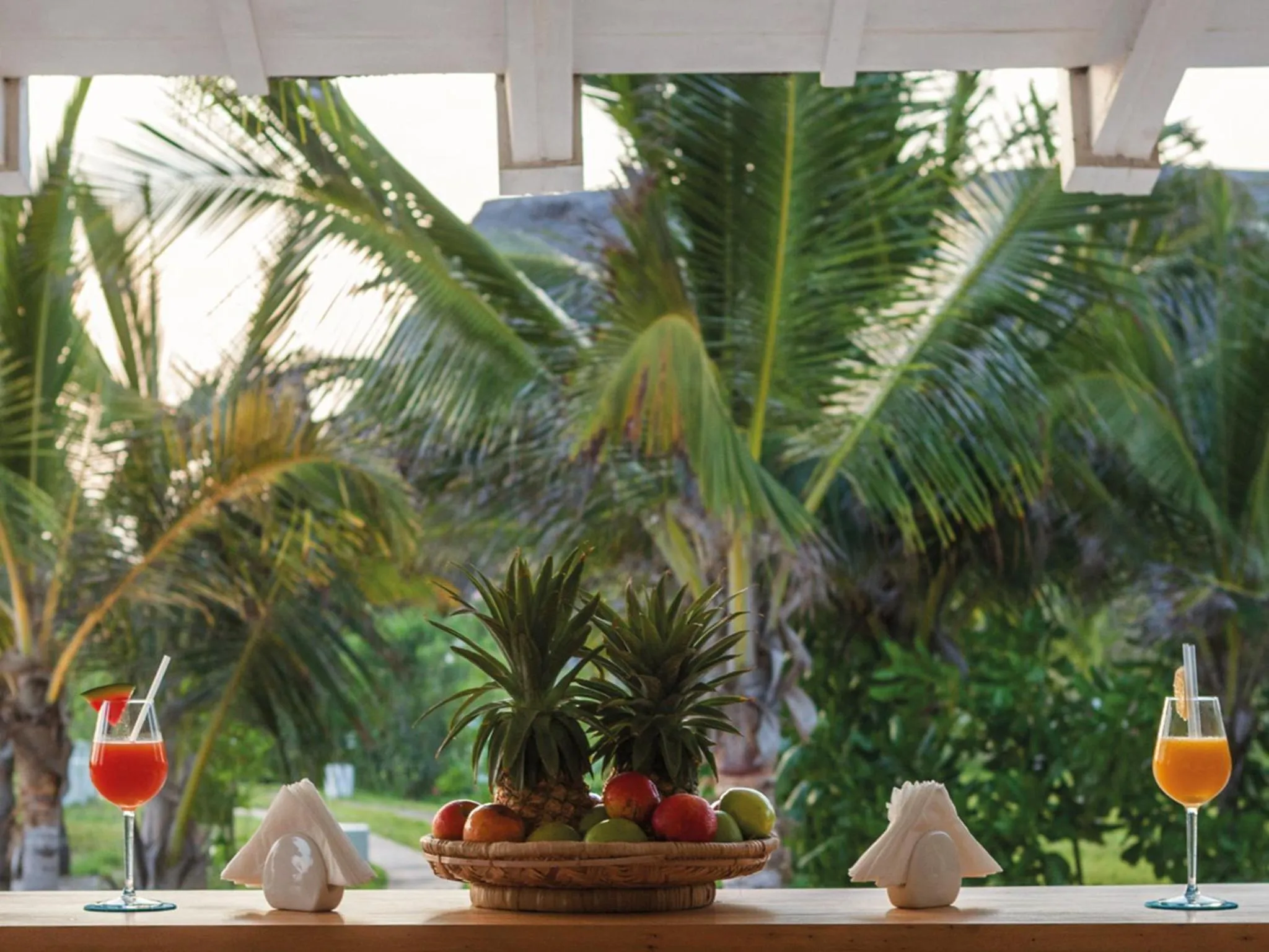 Patio in The Kasa Malindi