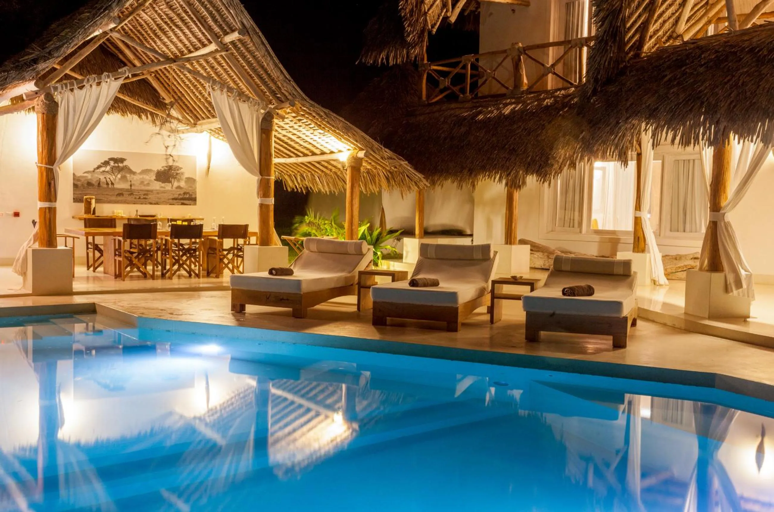 Patio in The Kasa Malindi