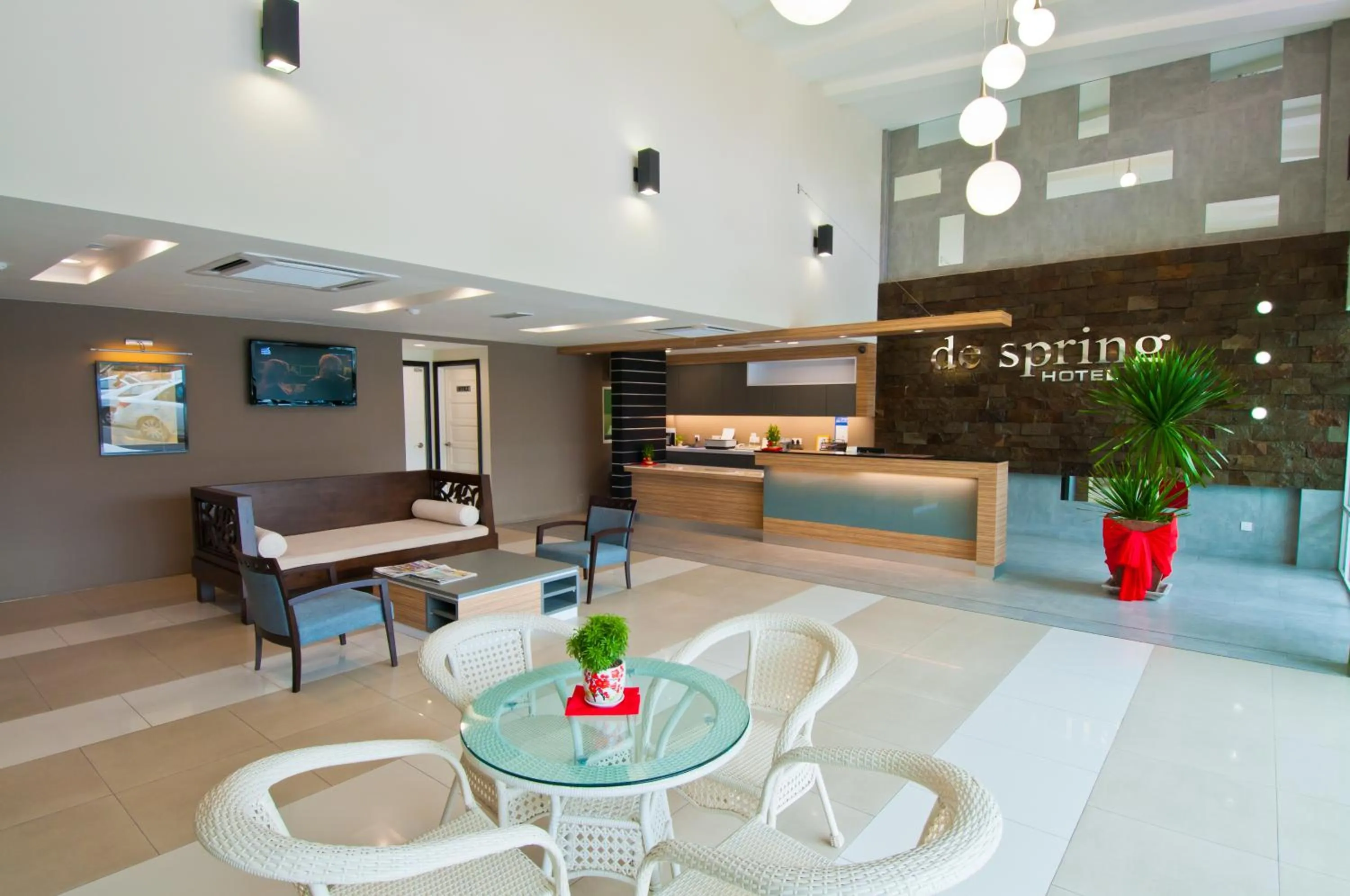 Lobby or reception in De Spring Hotel