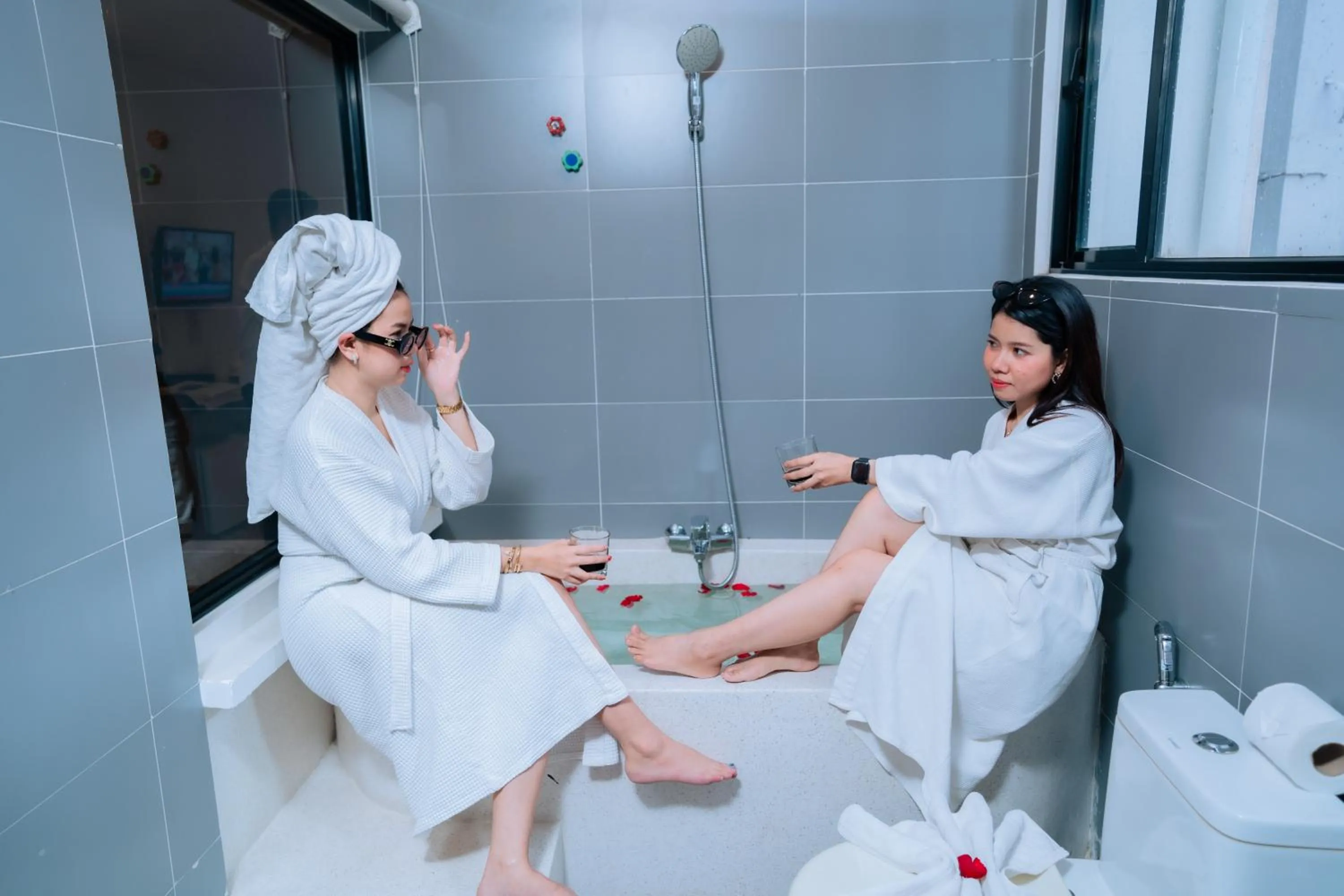 People in Home Chic Hotel