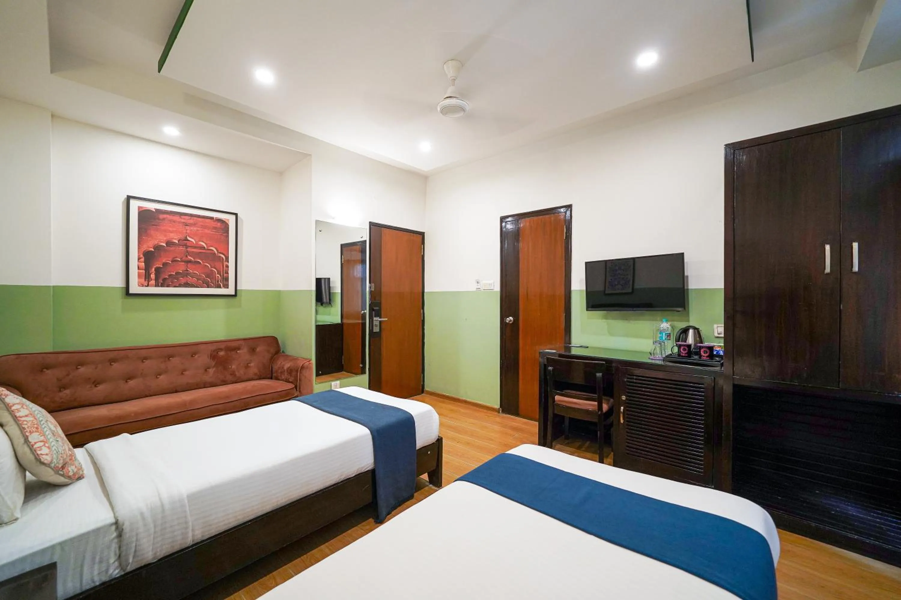 Bedroom, Bed in Olive Zip Rest House Road by Embassy Group