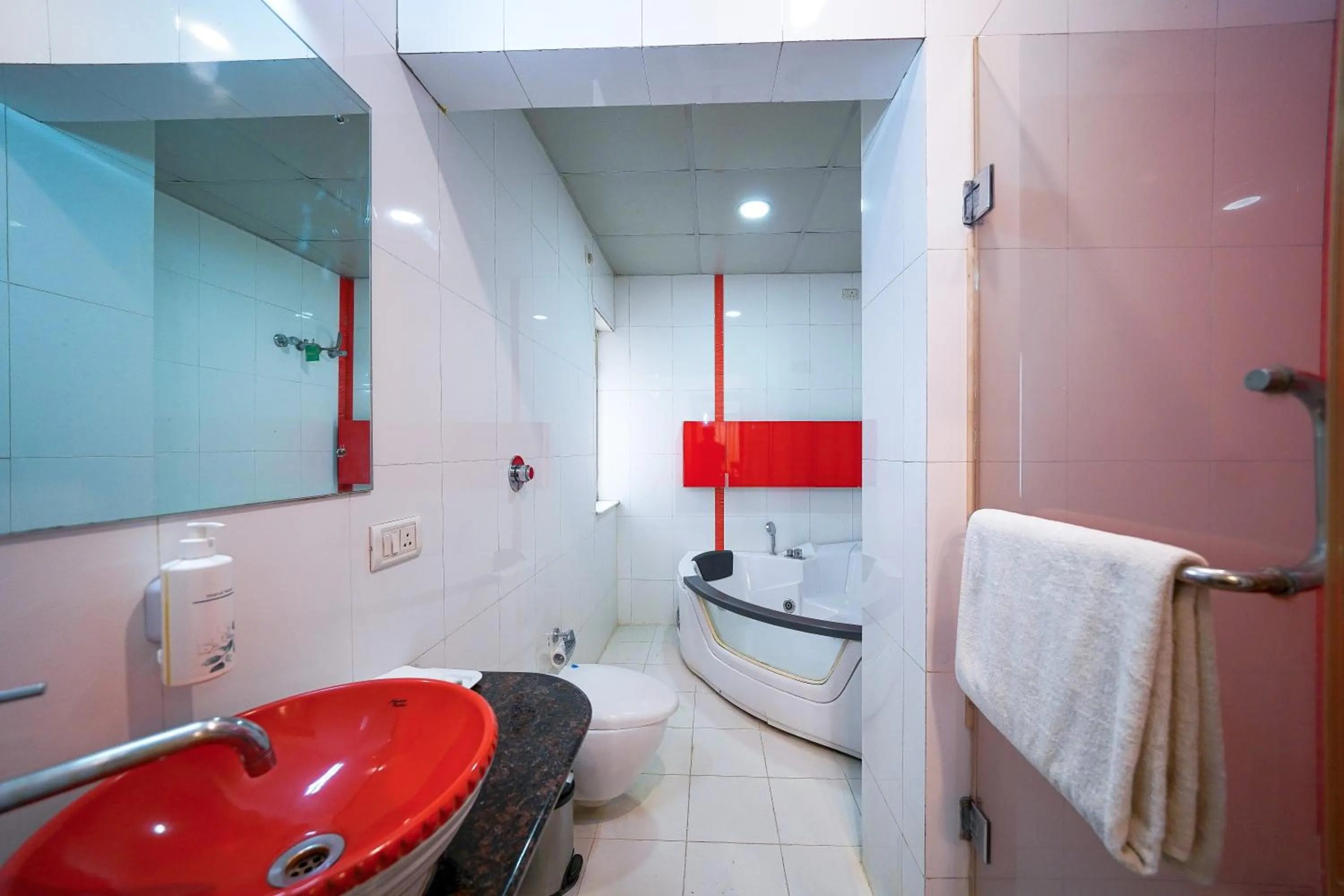 Shower in Olive Zip Rest House Road by Embassy Group