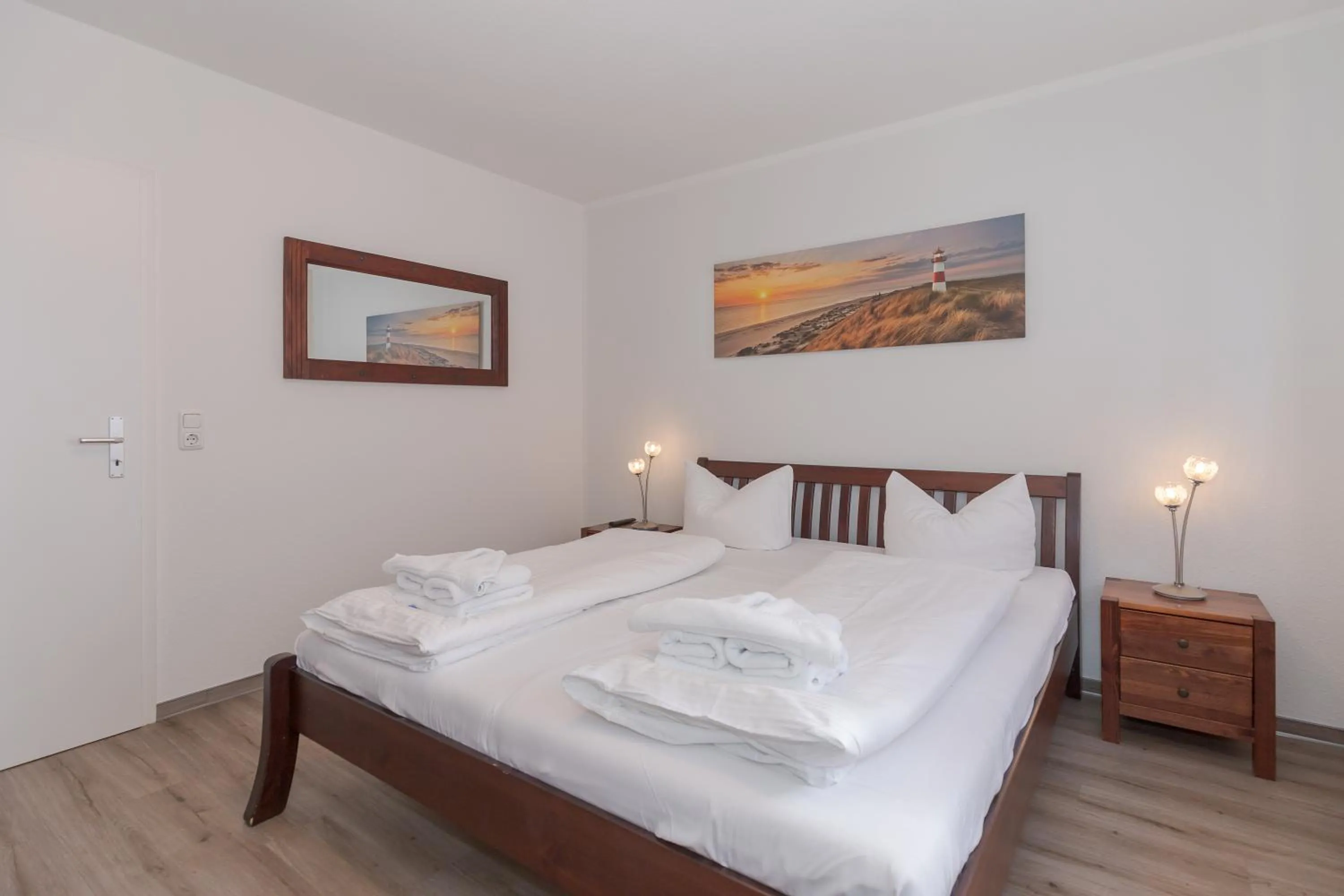 Bedroom, Bed in Strandschlösschen