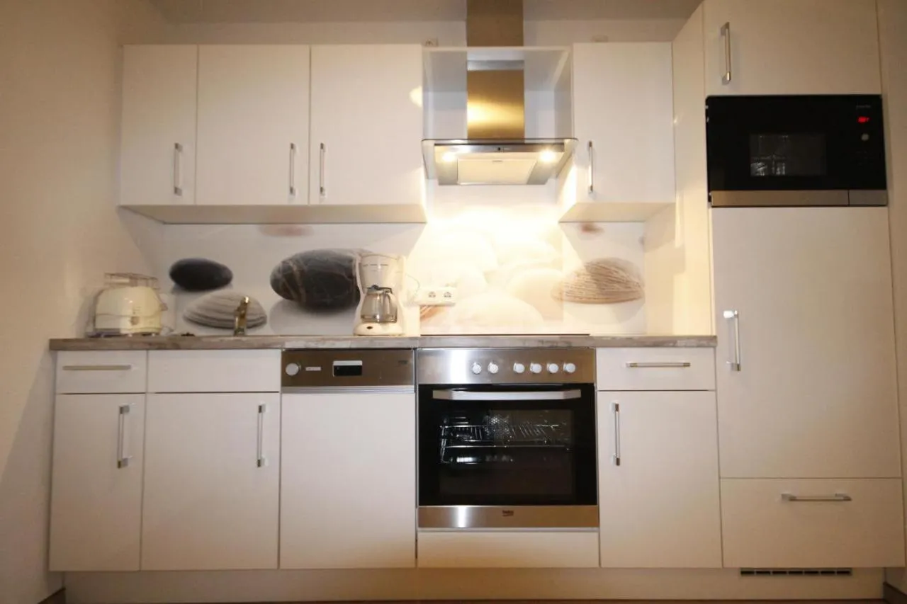 Kitchen or kitchenette in Strandschlösschen
