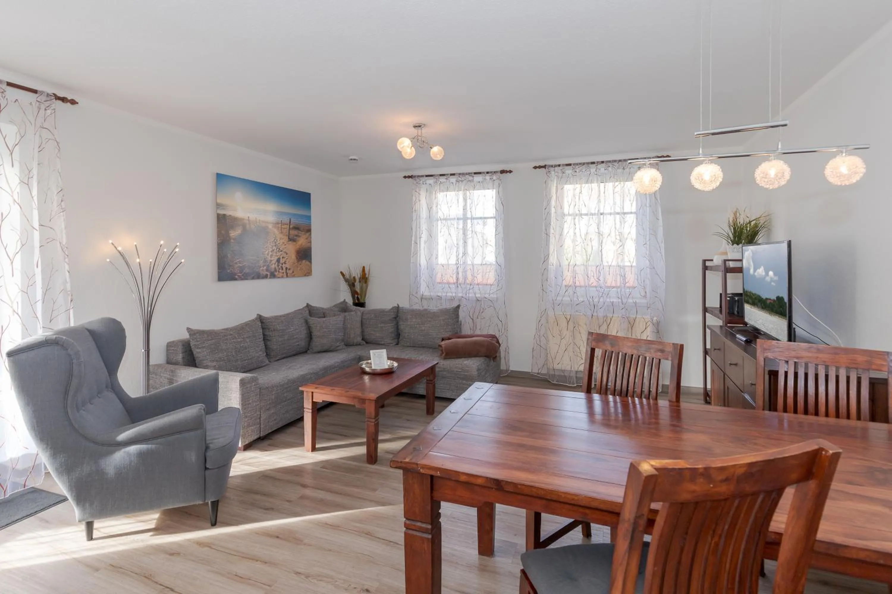 Living room in Strandschlösschen