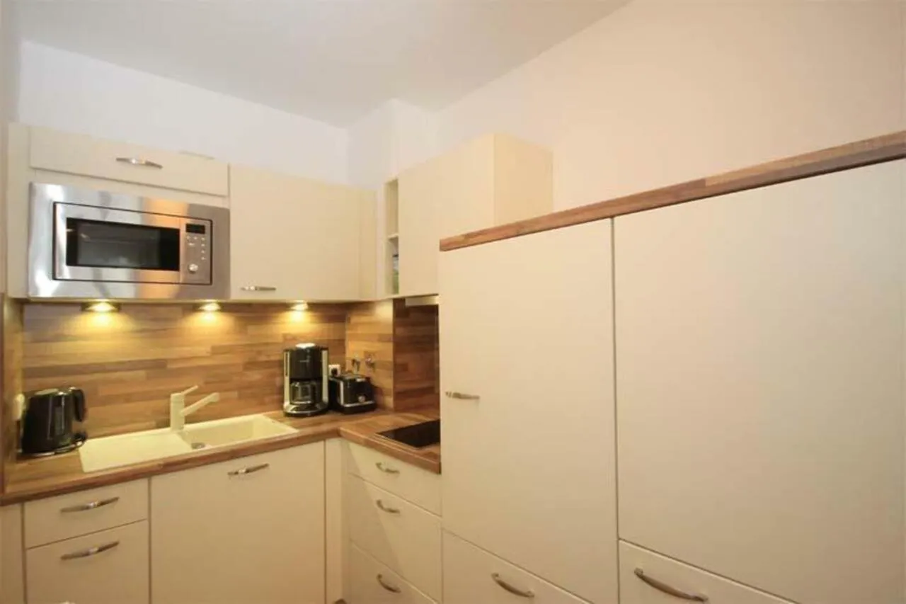 Kitchen or kitchenette in Strandschlösschen