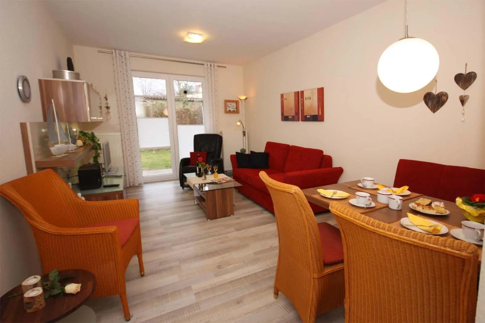 Living room in Strandschlösschen