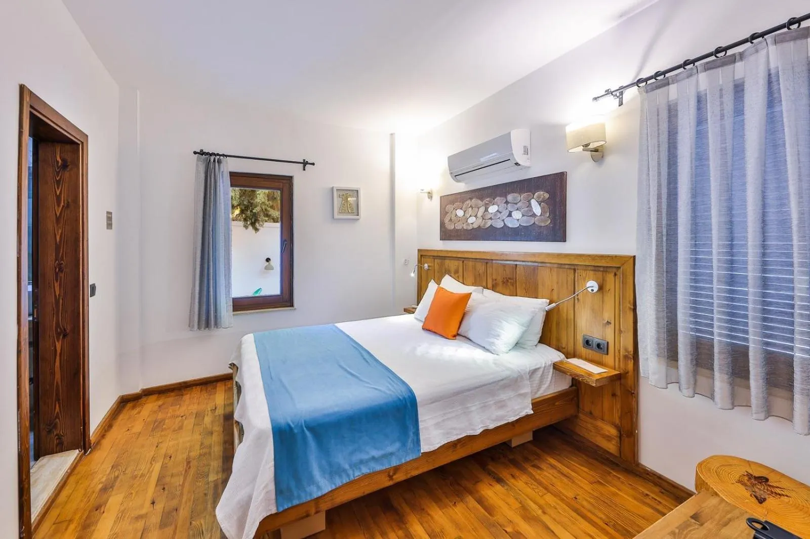 Bed in Old Town Hotel Kalkan