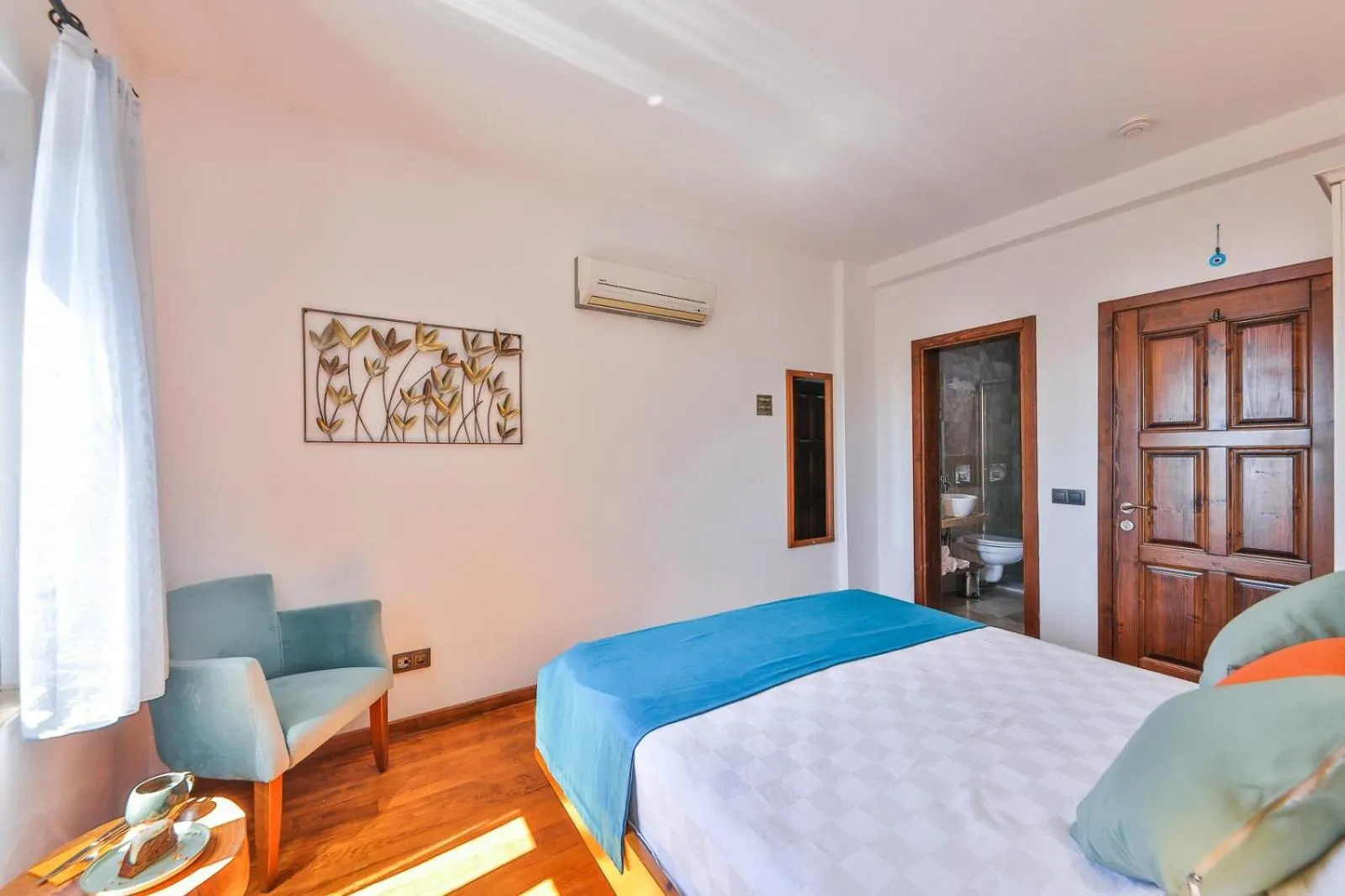 Bed in Old Town Hotel Kalkan