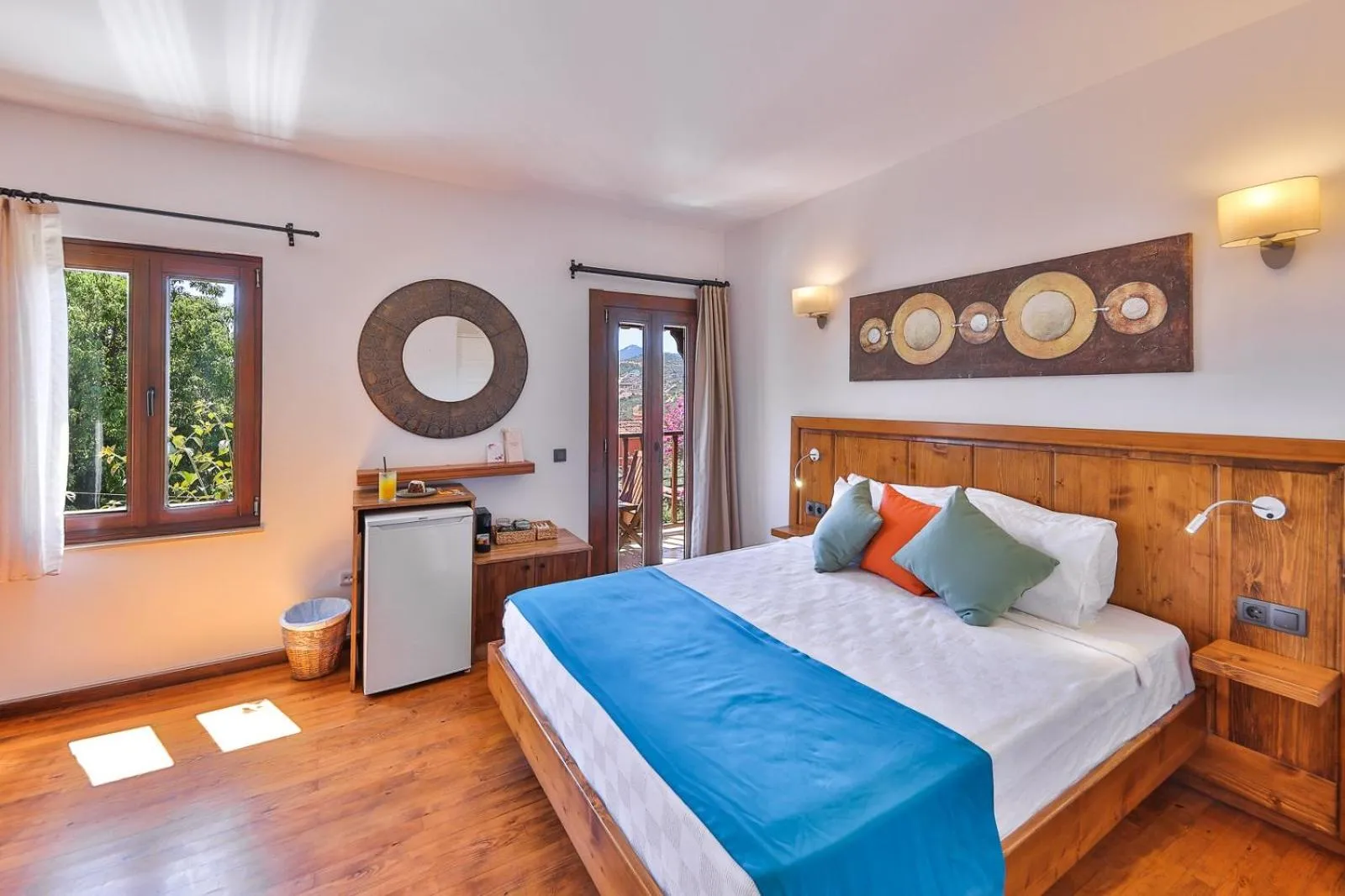 Bed in Old Town Hotel Kalkan