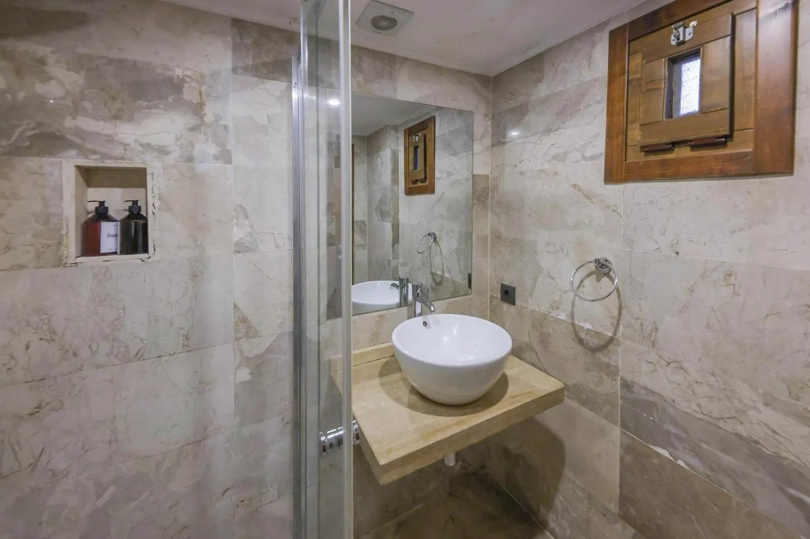 Shower in Old Town Hotel Kalkan