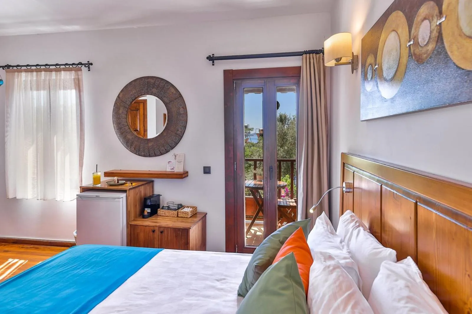 Bed in Old Town Hotel Kalkan