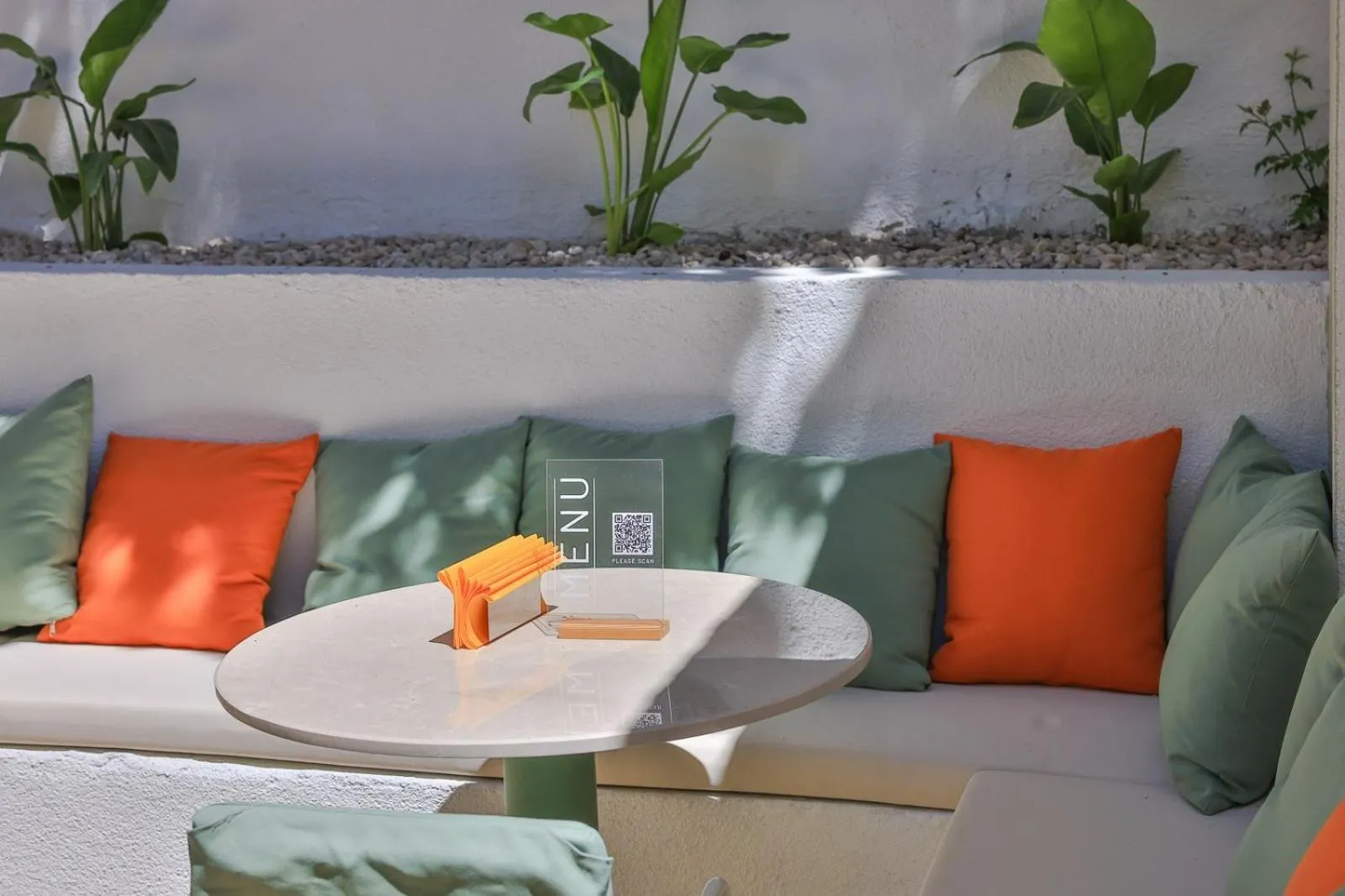 Seating area in Old Town Hotel Kalkan