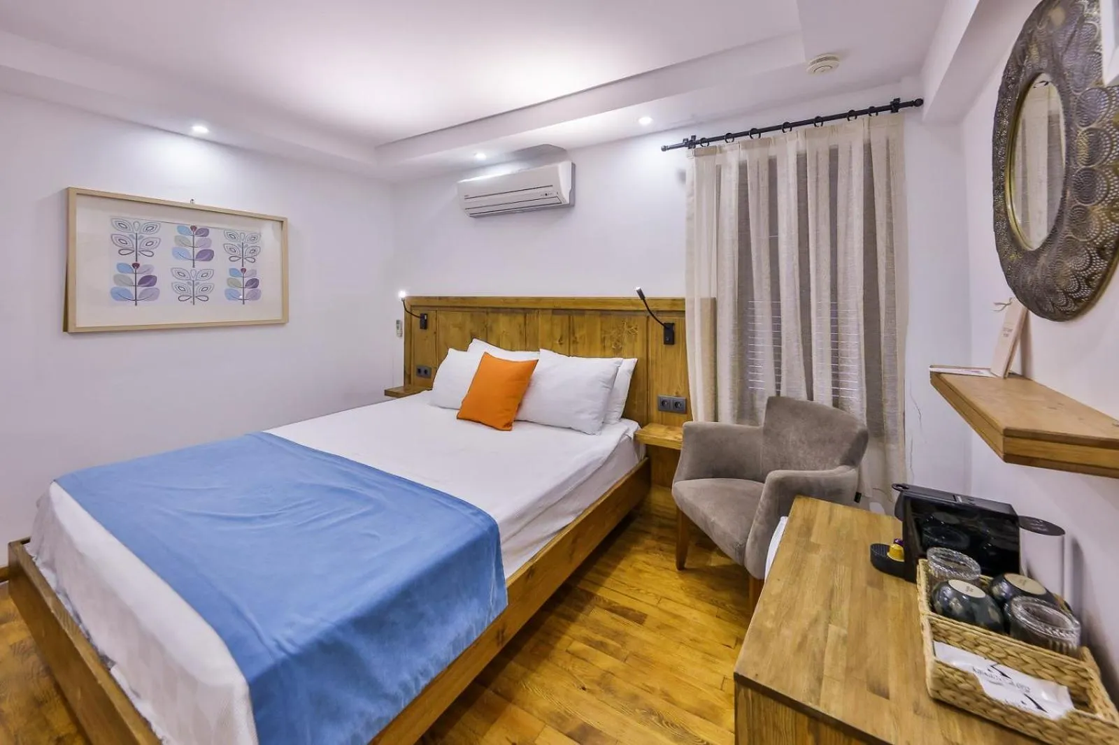 Bed in Old Town Hotel Kalkan