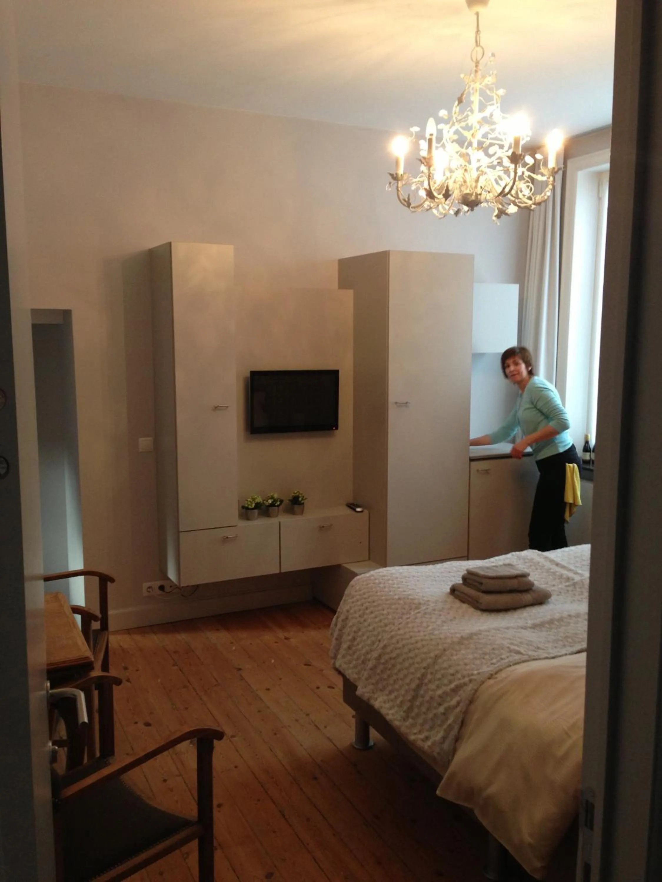 TV and multimedia, Bed in B&B @ Room's