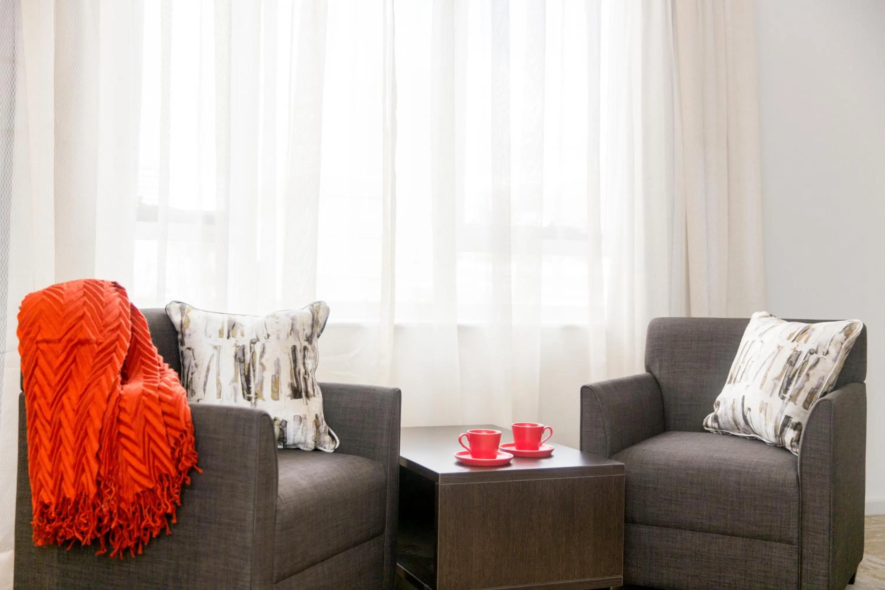 Living room in Lithgow Workies Club Motel