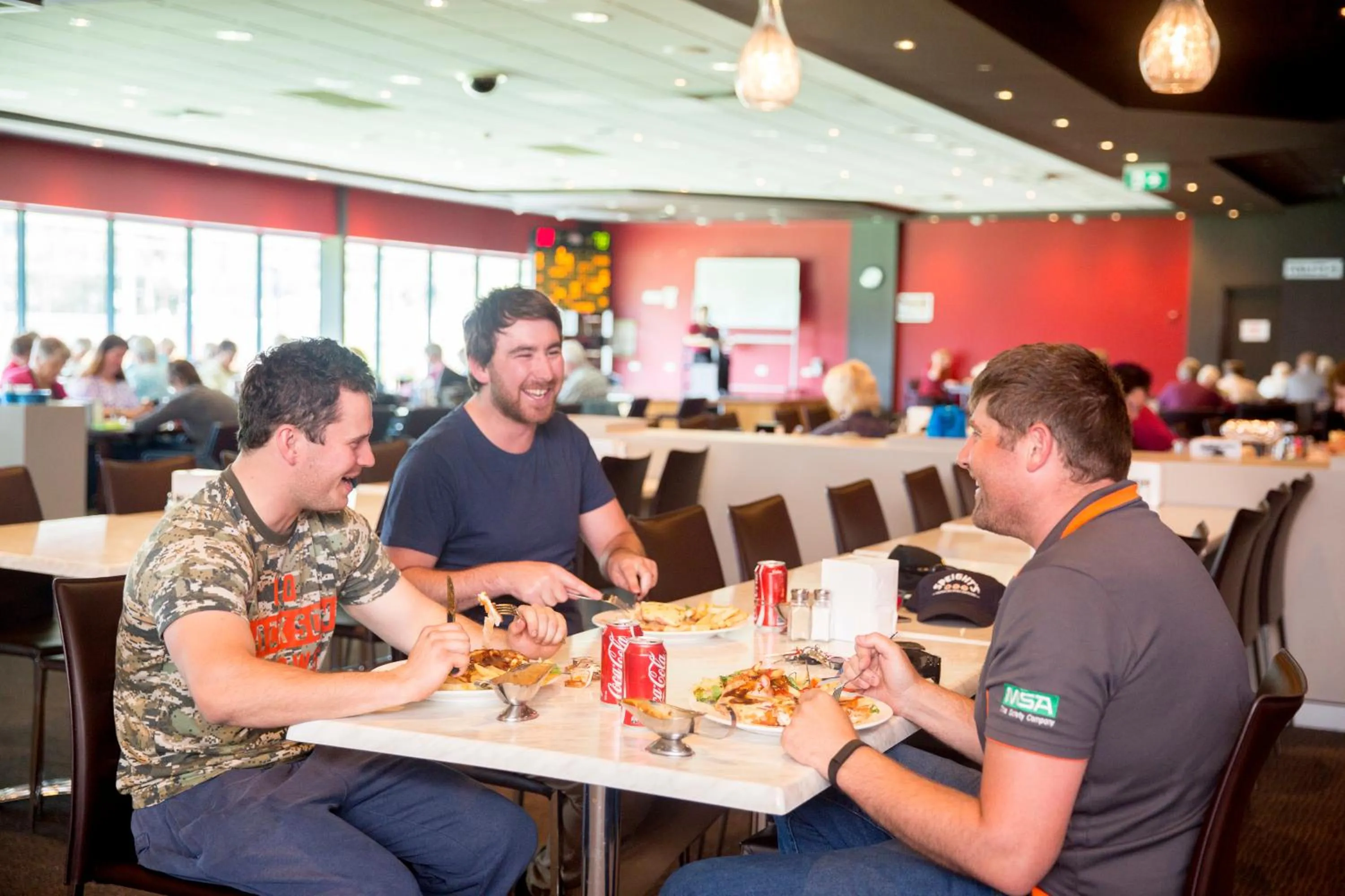 Restaurant/places to eat in Lithgow Workies Club Motel