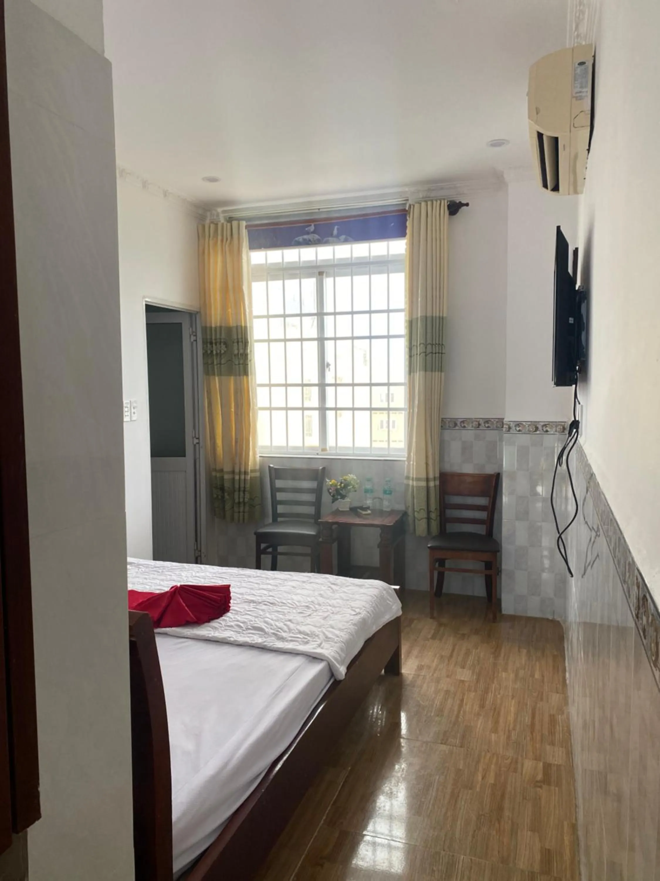 Bed in Hoang Linh Hotel