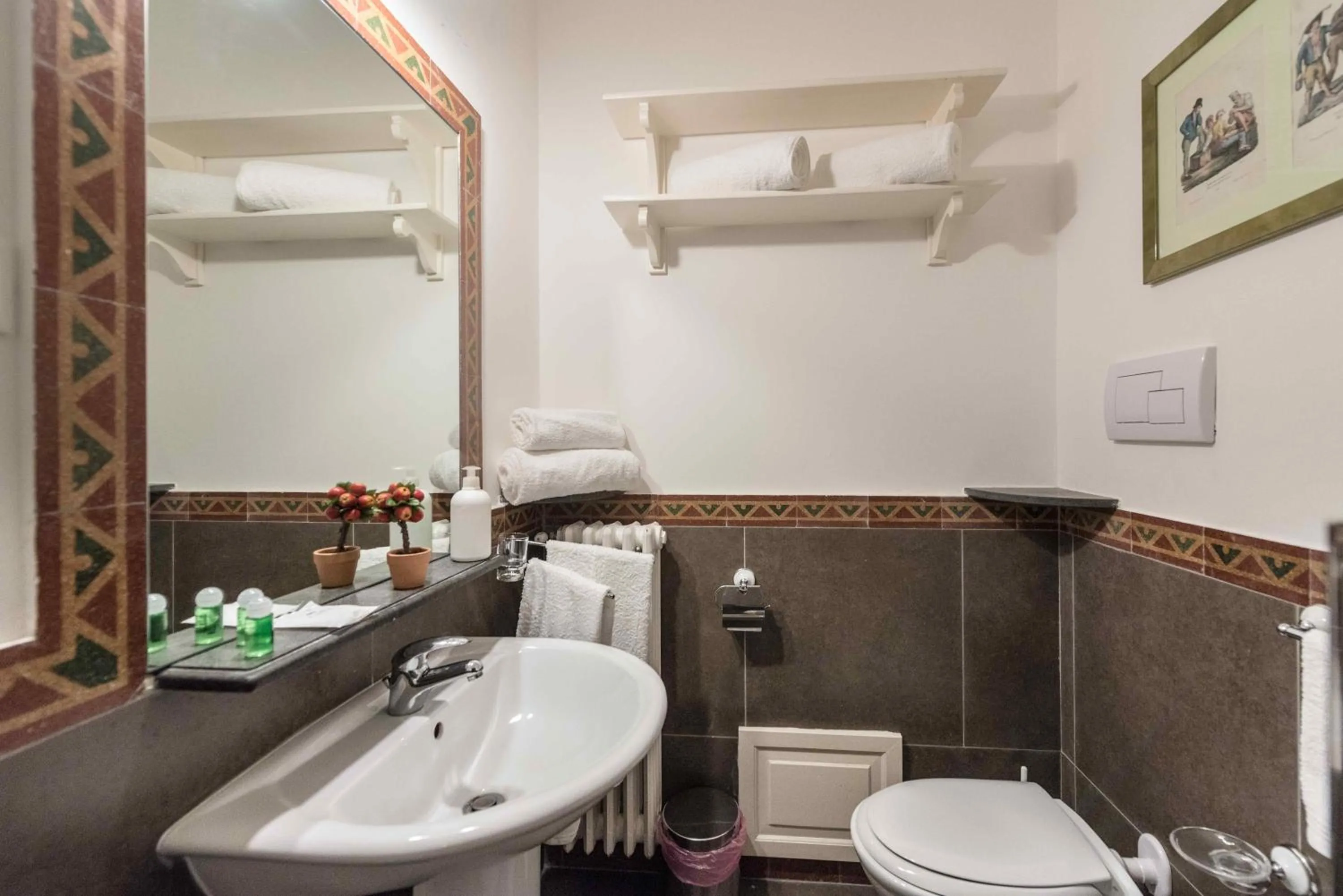 Bathroom in Palazzo Benso