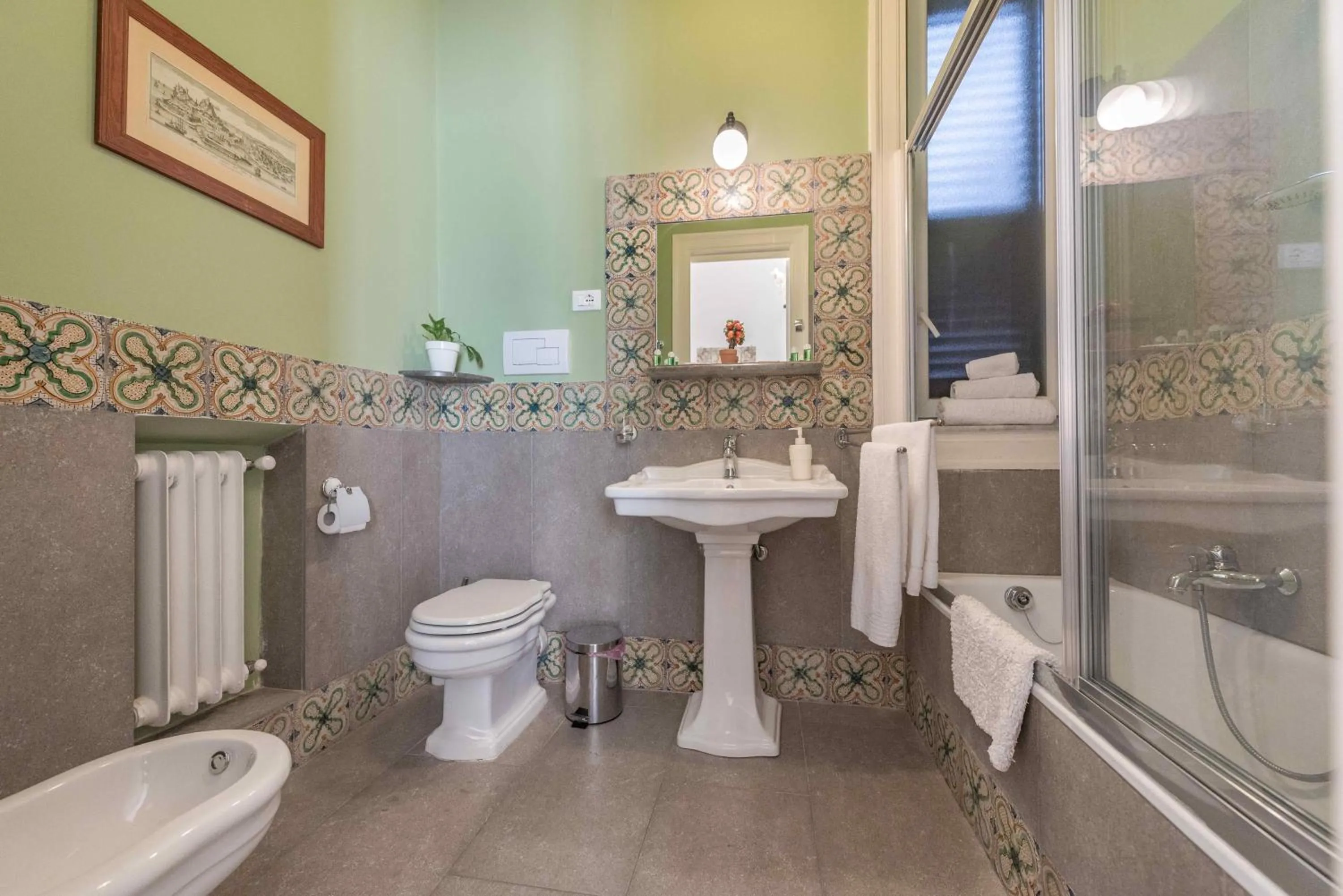 Toilet in Palazzo Benso